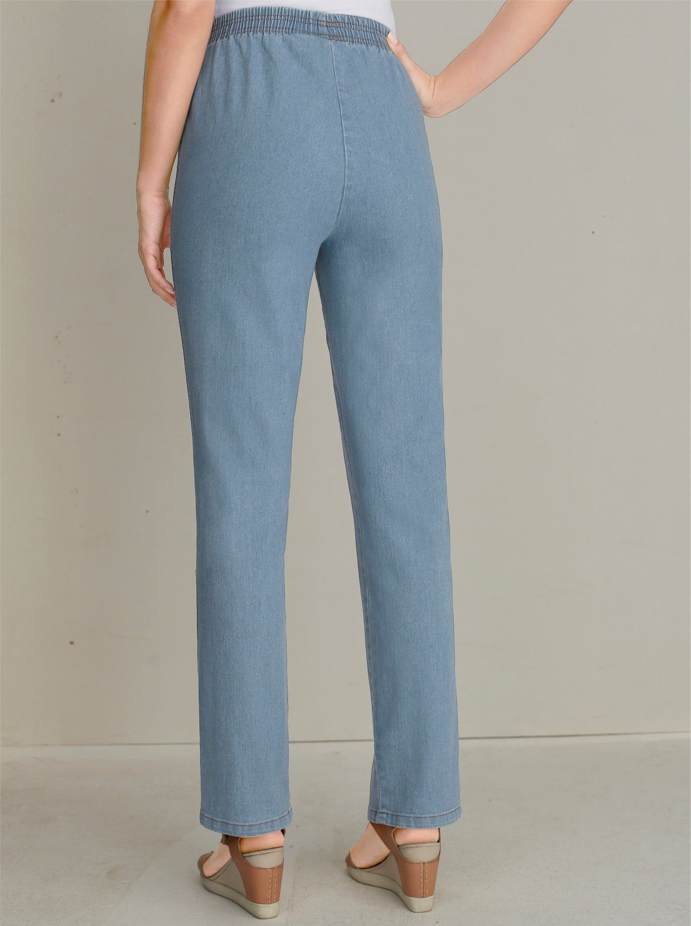 Classic Basics Jeans met elastische band