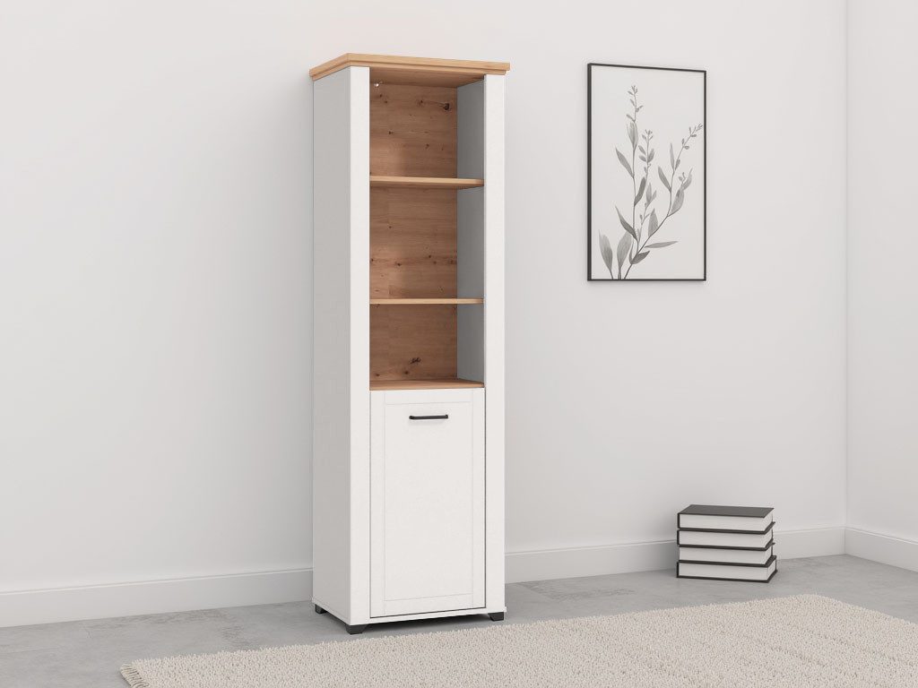 Home affaire Vitrinekast Valencia Breedte 60,5 cm, met 3 open vakken