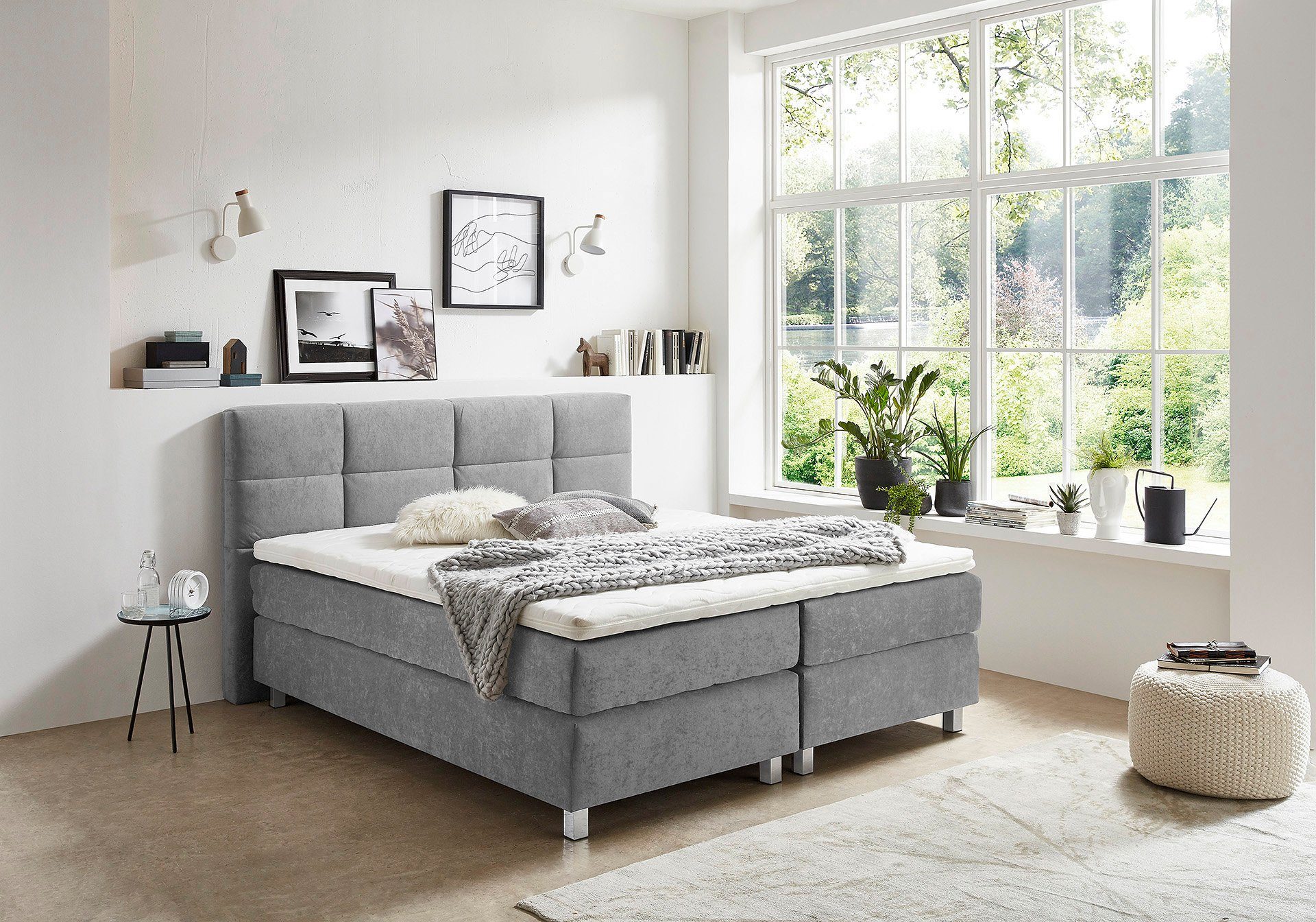 Westfalia Polsterbetten Boxspring naar keuze met topmatras van koudschuim
