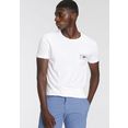 tommy hilfiger t-shirt stretch slim corp tee wit
