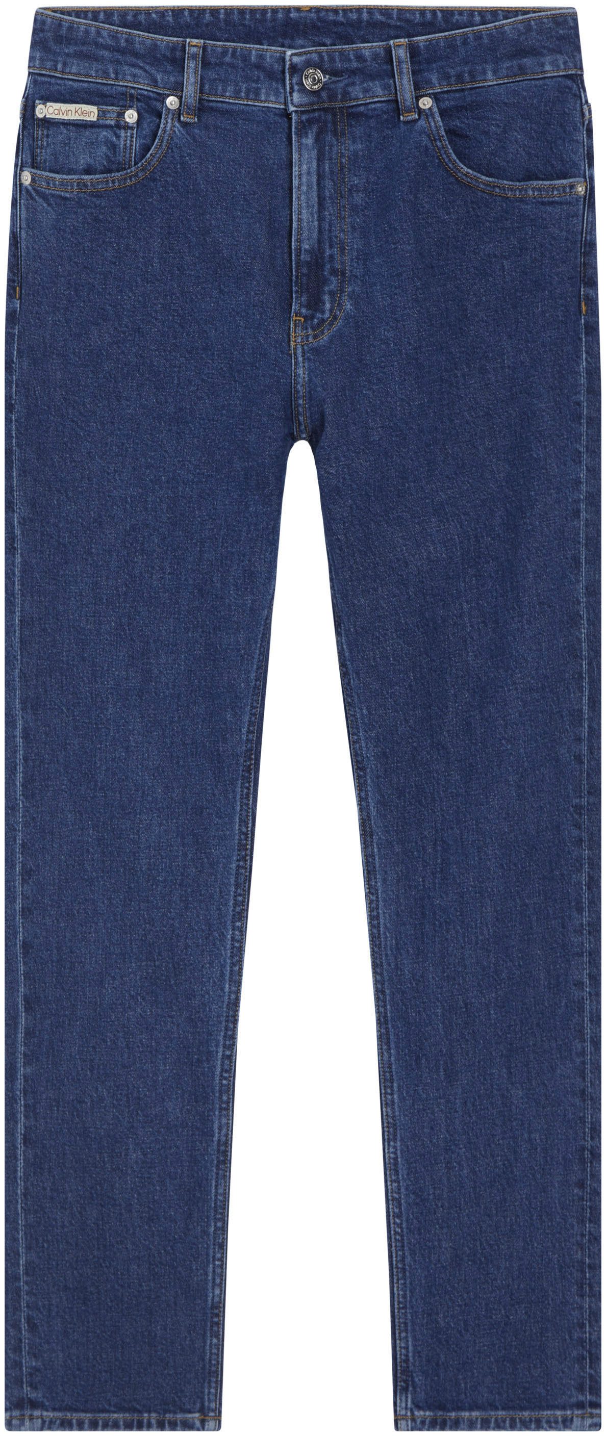 Calvin Klein Straight jeans DAD JEANS Logodruk, muntzakje