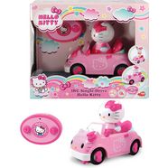 dickie toys speelgoedauto hello kitty irc single-drive roze