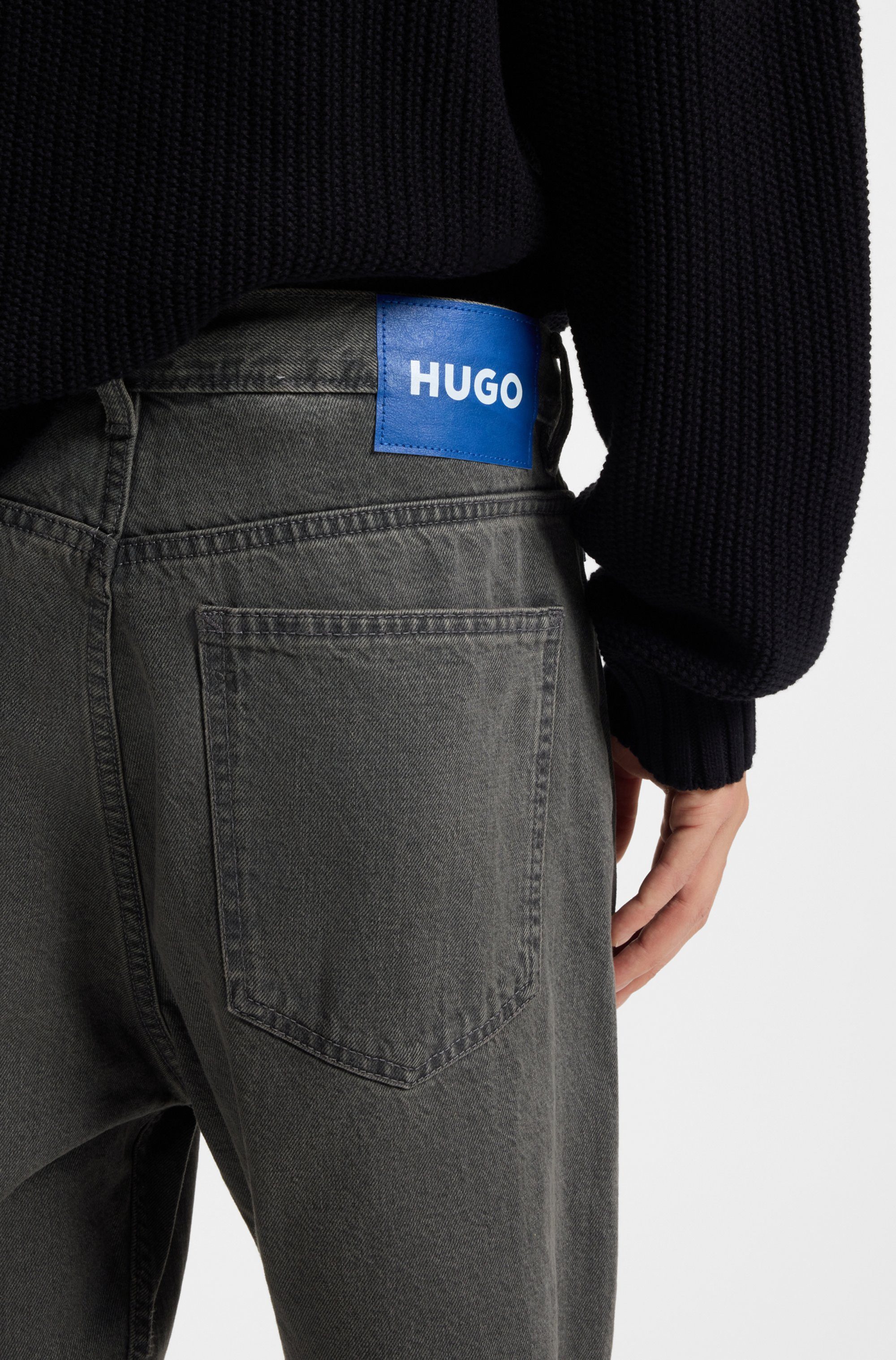 HUGO Blue Loose fit jeans Nate loose fit