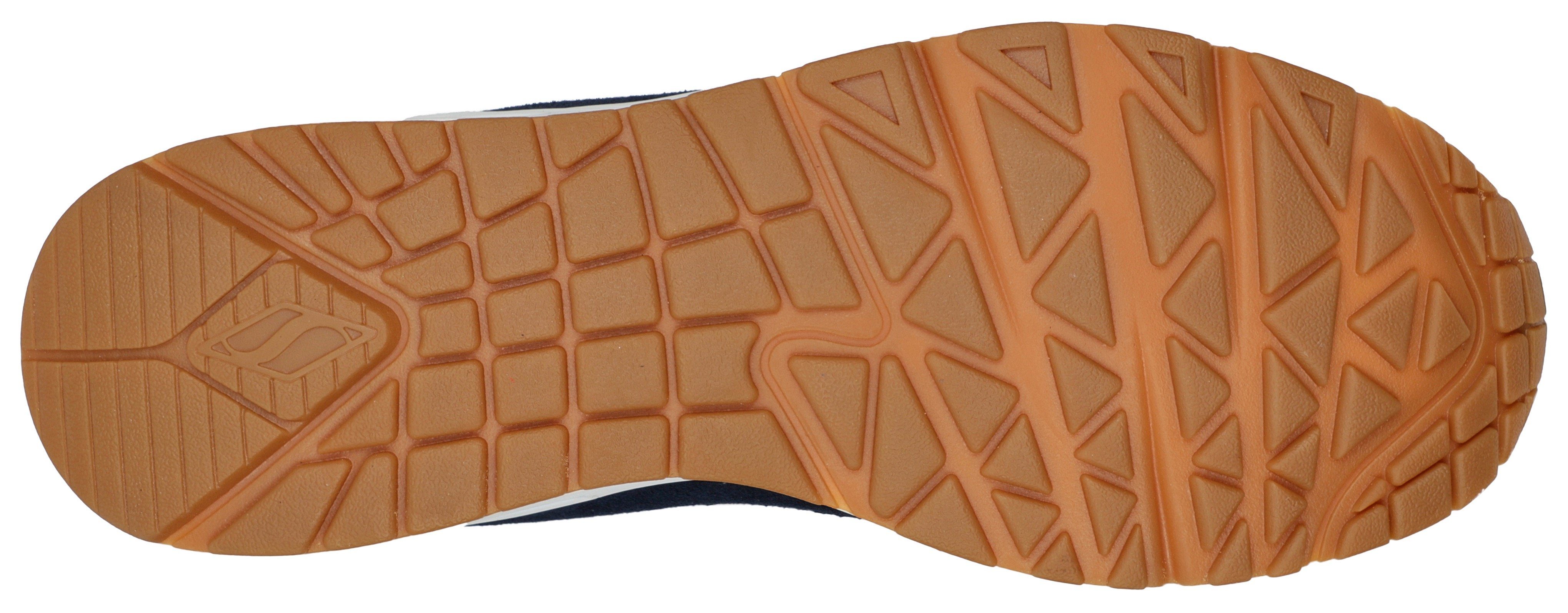 Skechers Sneakers Uno Stacre met luchtkamerzool, vrijetijdsschoen, lage schoen, veterschoen