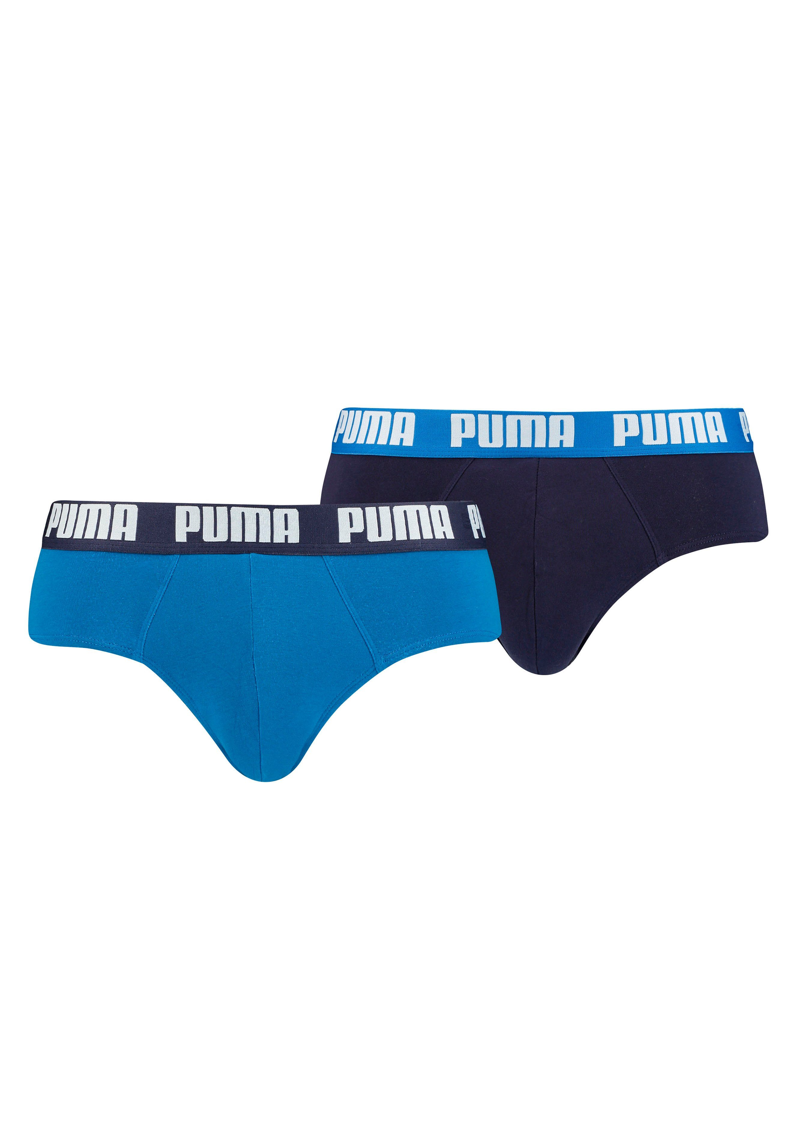 PUMA Slip met brede logoband (2 stuks, Set van 2)