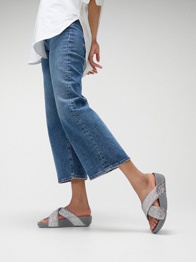 Fitflop Slippers LULU CRINKLED SHIMMER