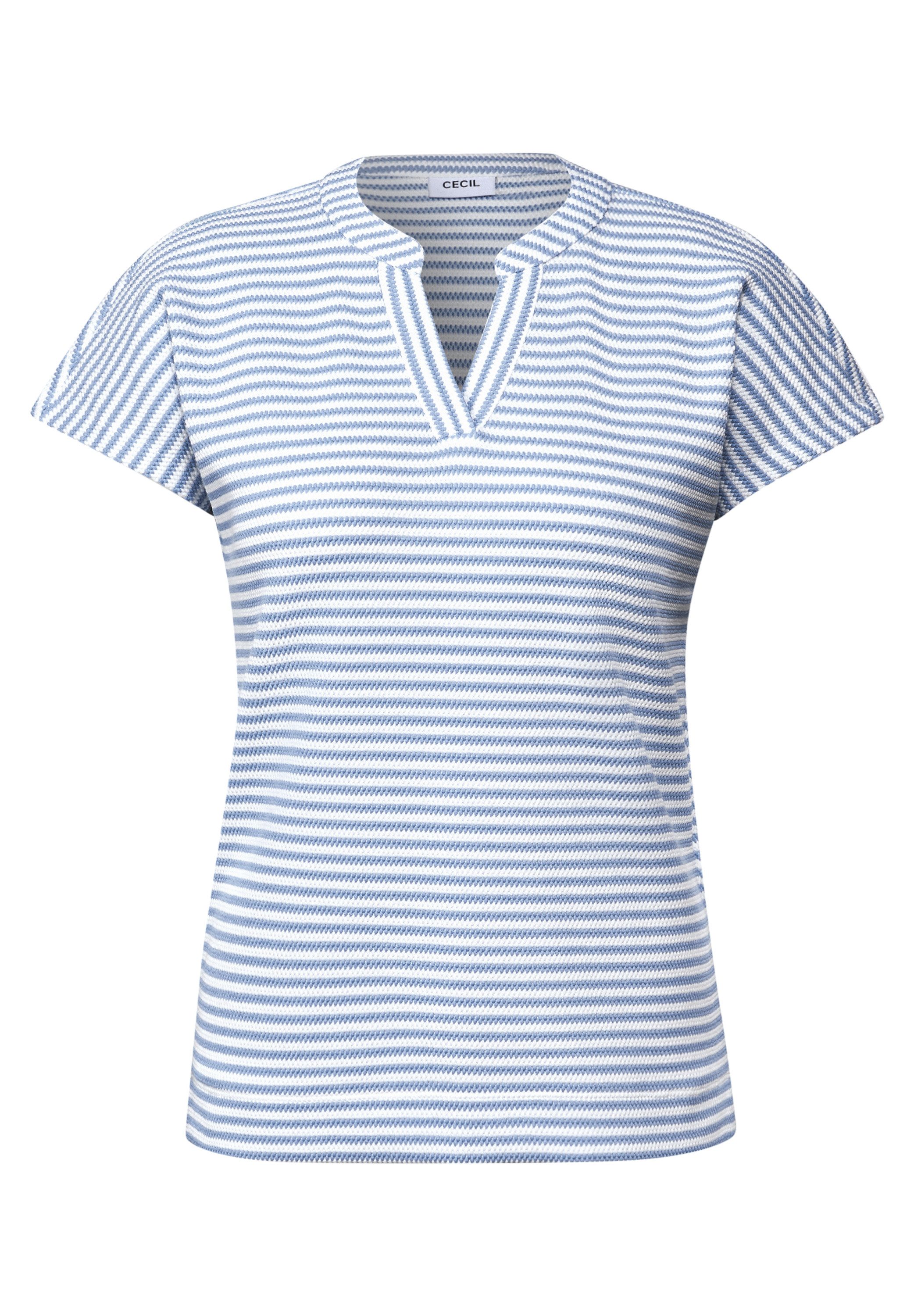 Cecil Shirt met V-hals
