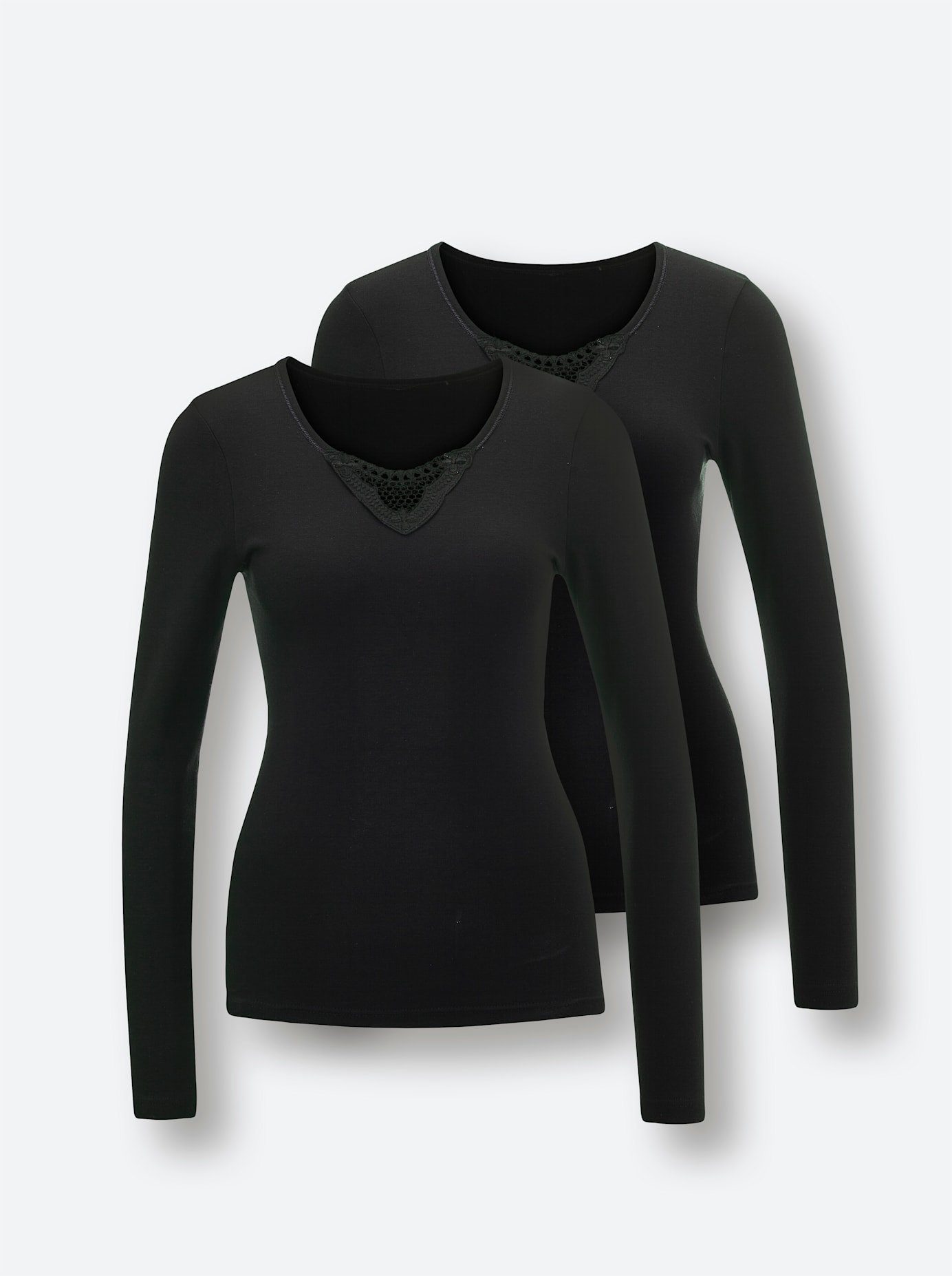 wäschepur Shirt voor eronder (2 stuks)