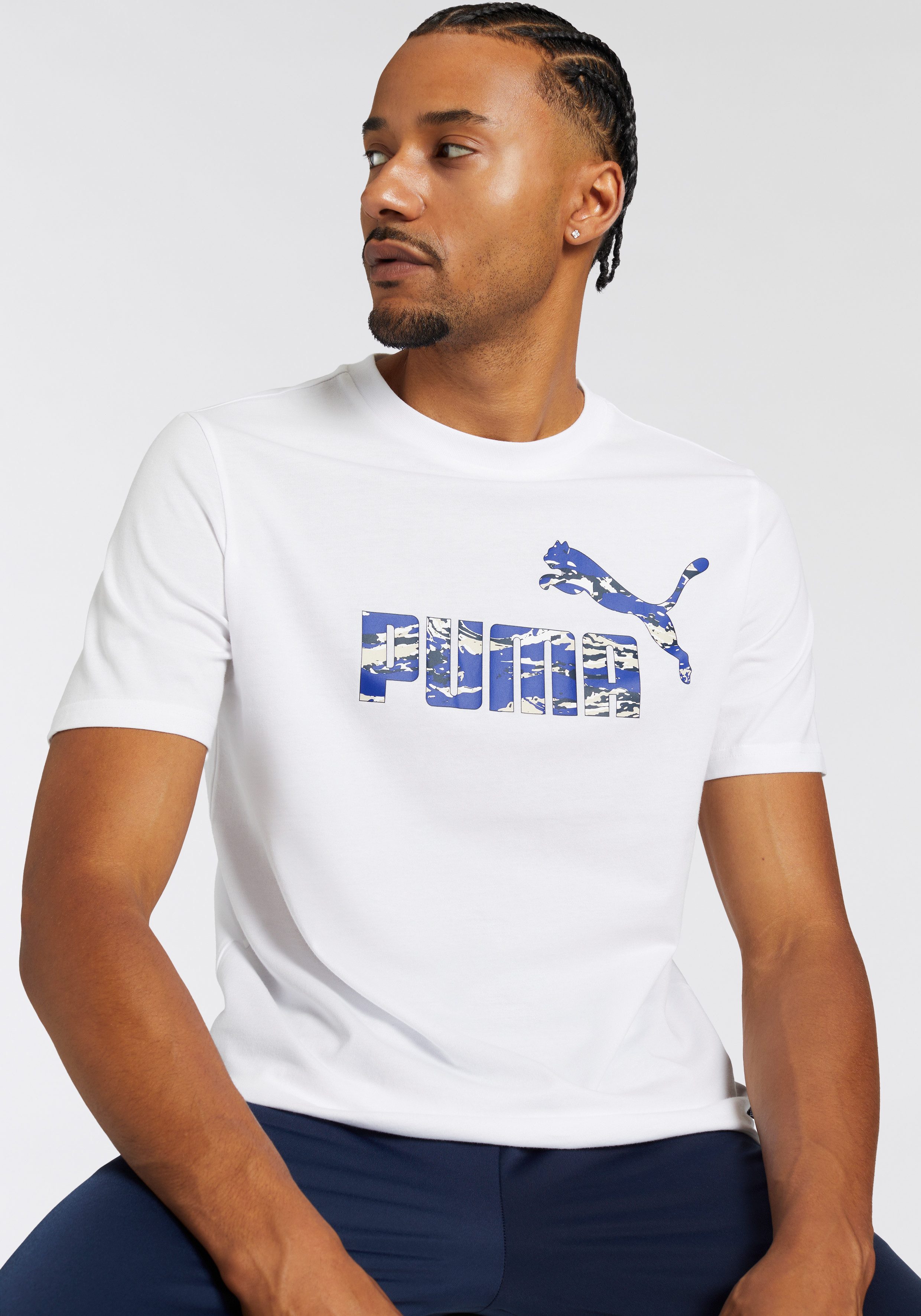 PUMA T-shirt ESS+ CAMO GRAPHIC TEE