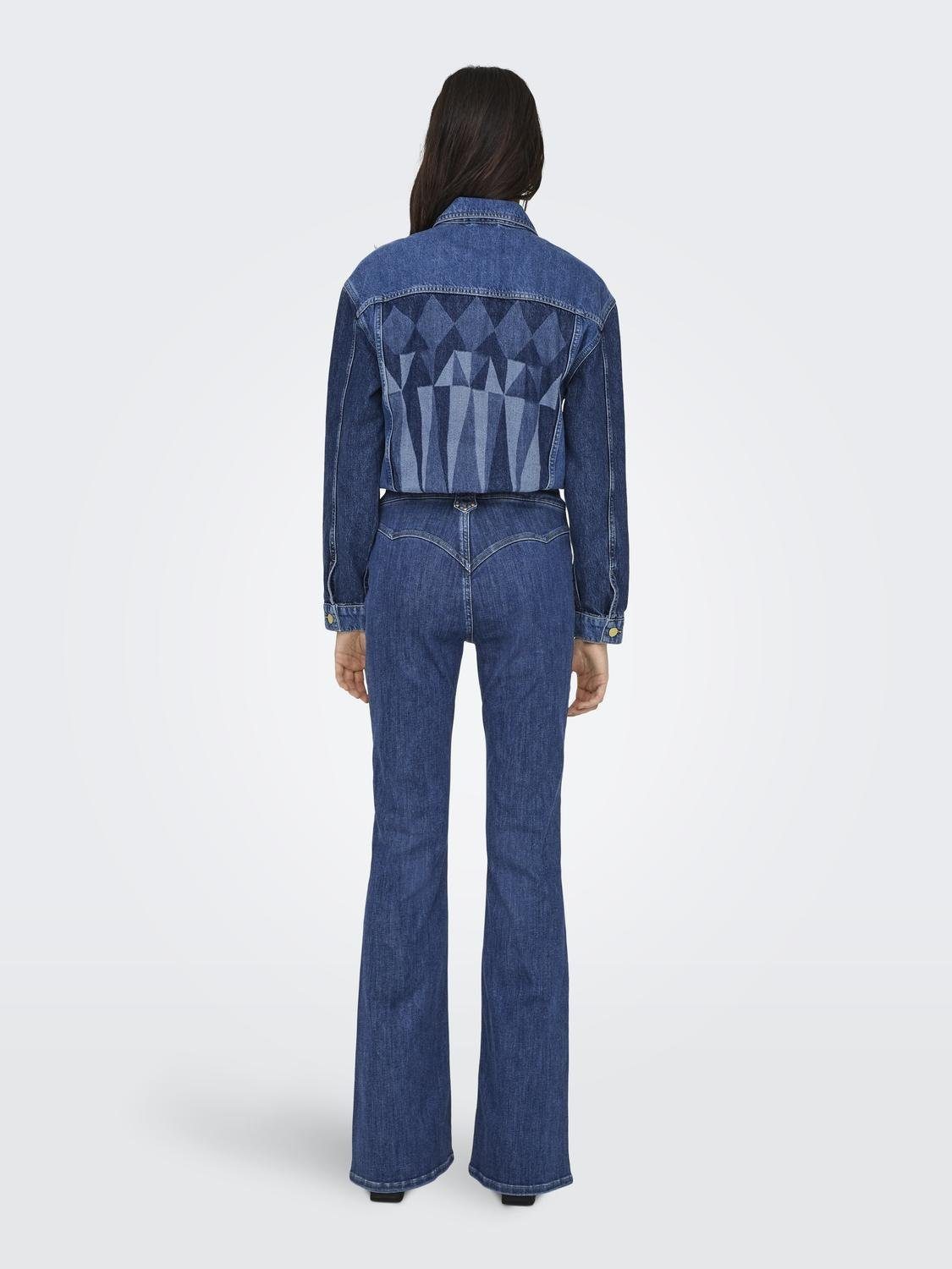 Only Bootcut jeans ONLCHERYL MW RETRO FLARED CUTLINE DNM FG