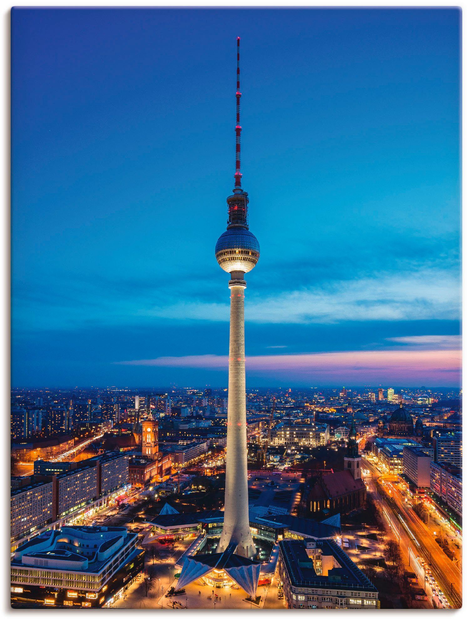 Artland artprint Berlin Fernsehturm