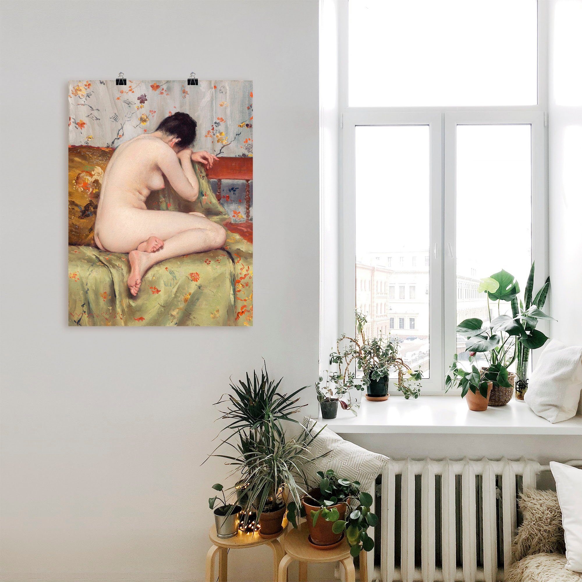 Artland Artprint Moderne Magdalena als artprint van aluminium, artprint op linnen, muursticker of poster in verschillende maten