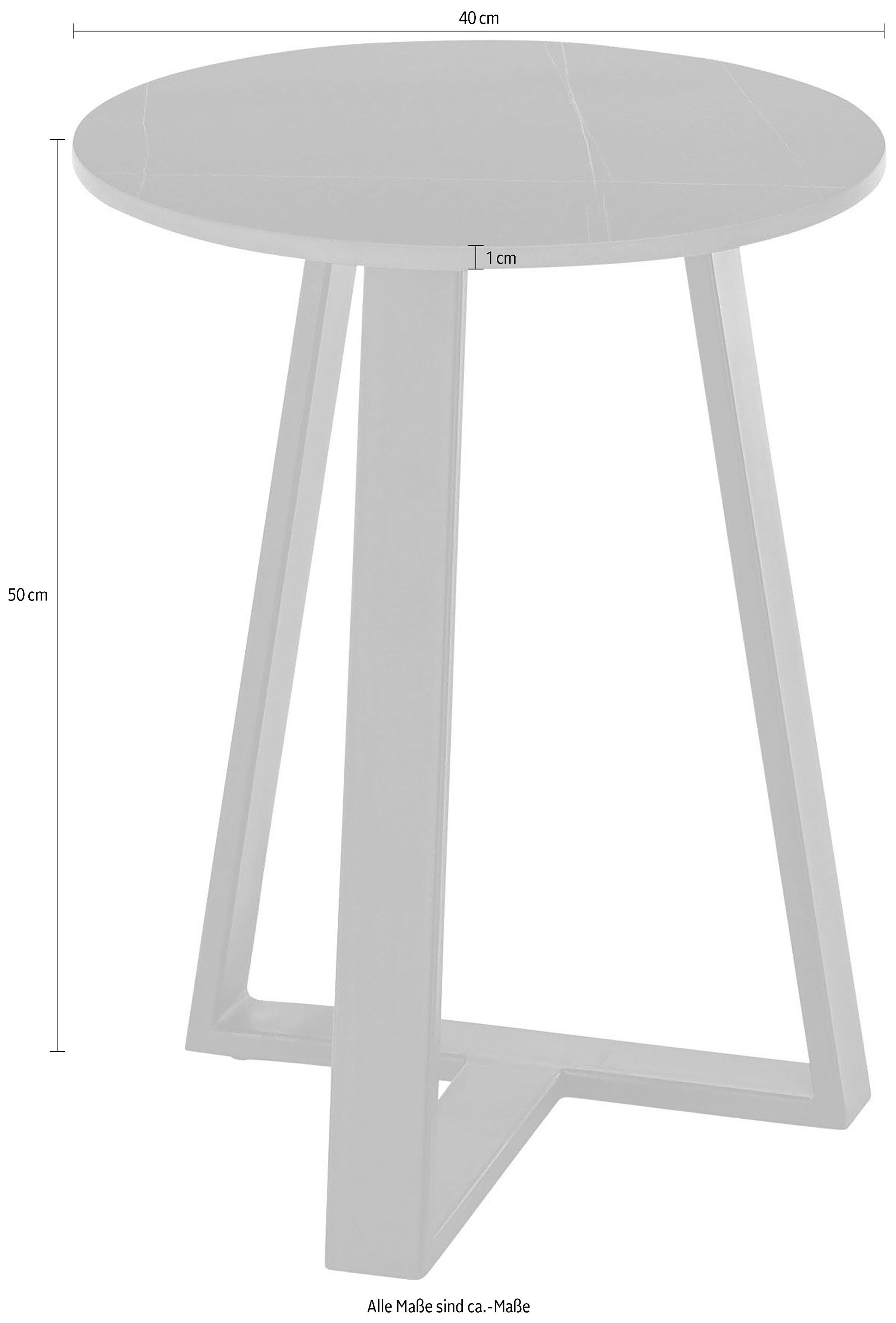 Stolkom Salontafel JASON 2 rond keramiek gemarmerd