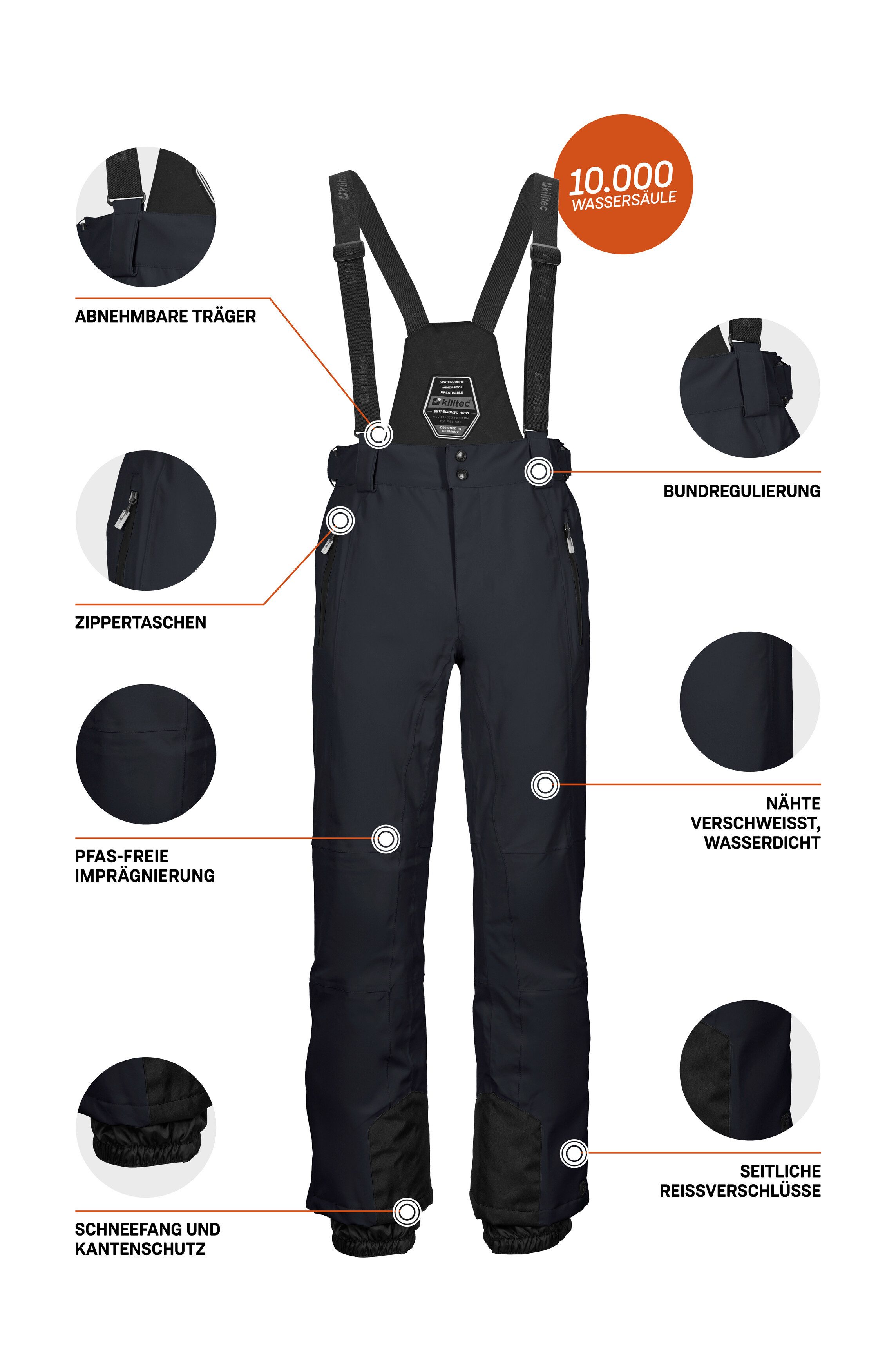 Killtec Skibroek KSW 100 ENOSH MN SKI PNTS
