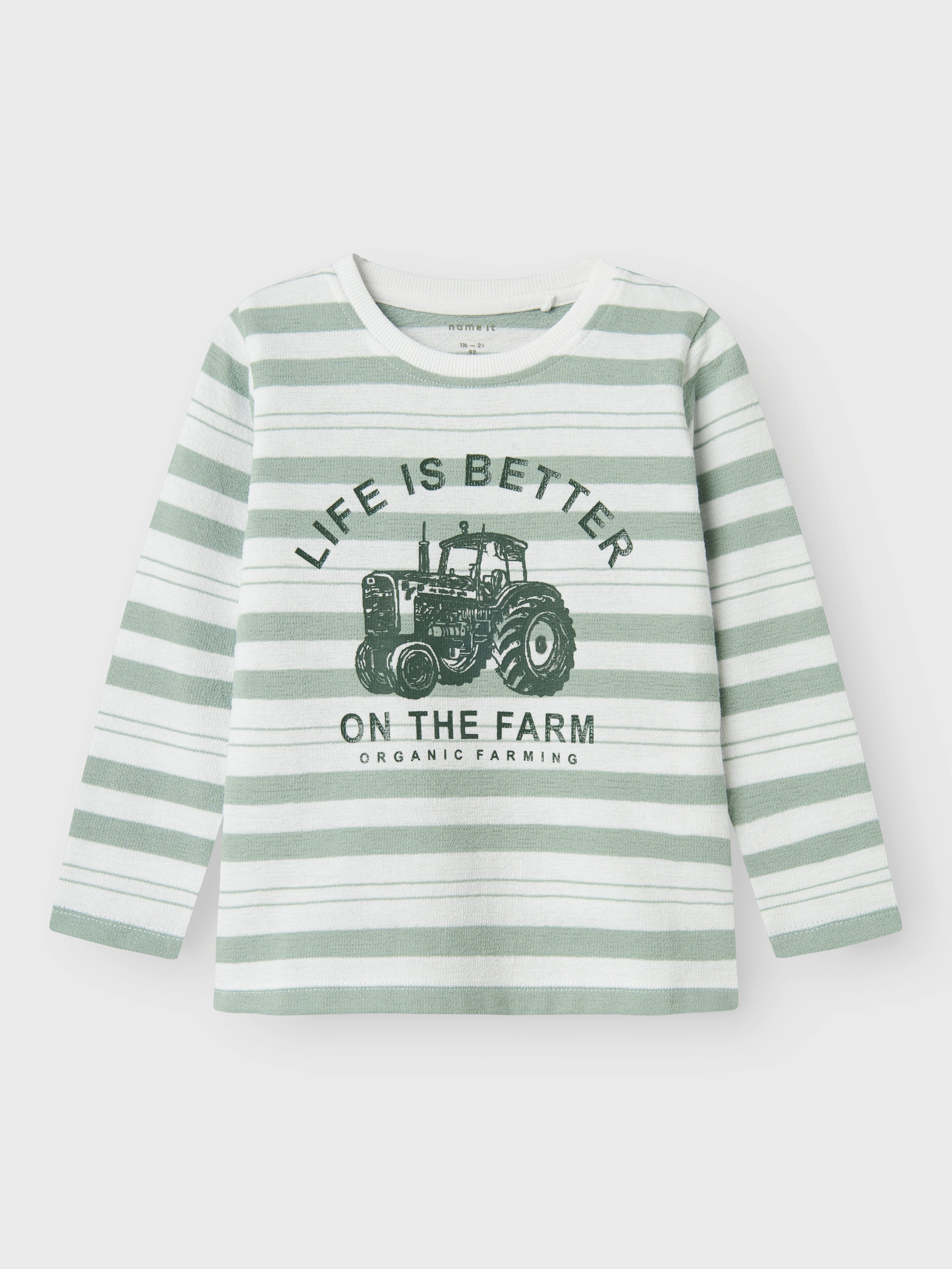 Name It Shirt met lange mouwen NMMLANDON LS TOP