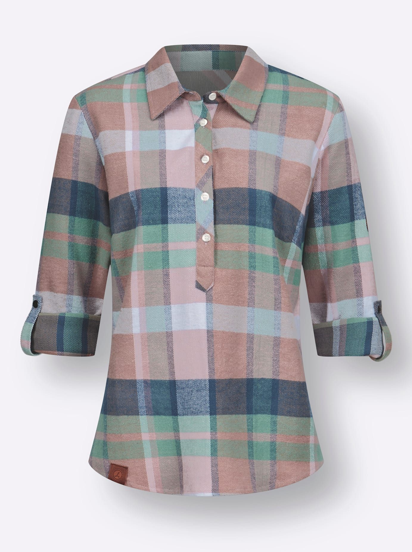 Casual Looks Flanellen blouse