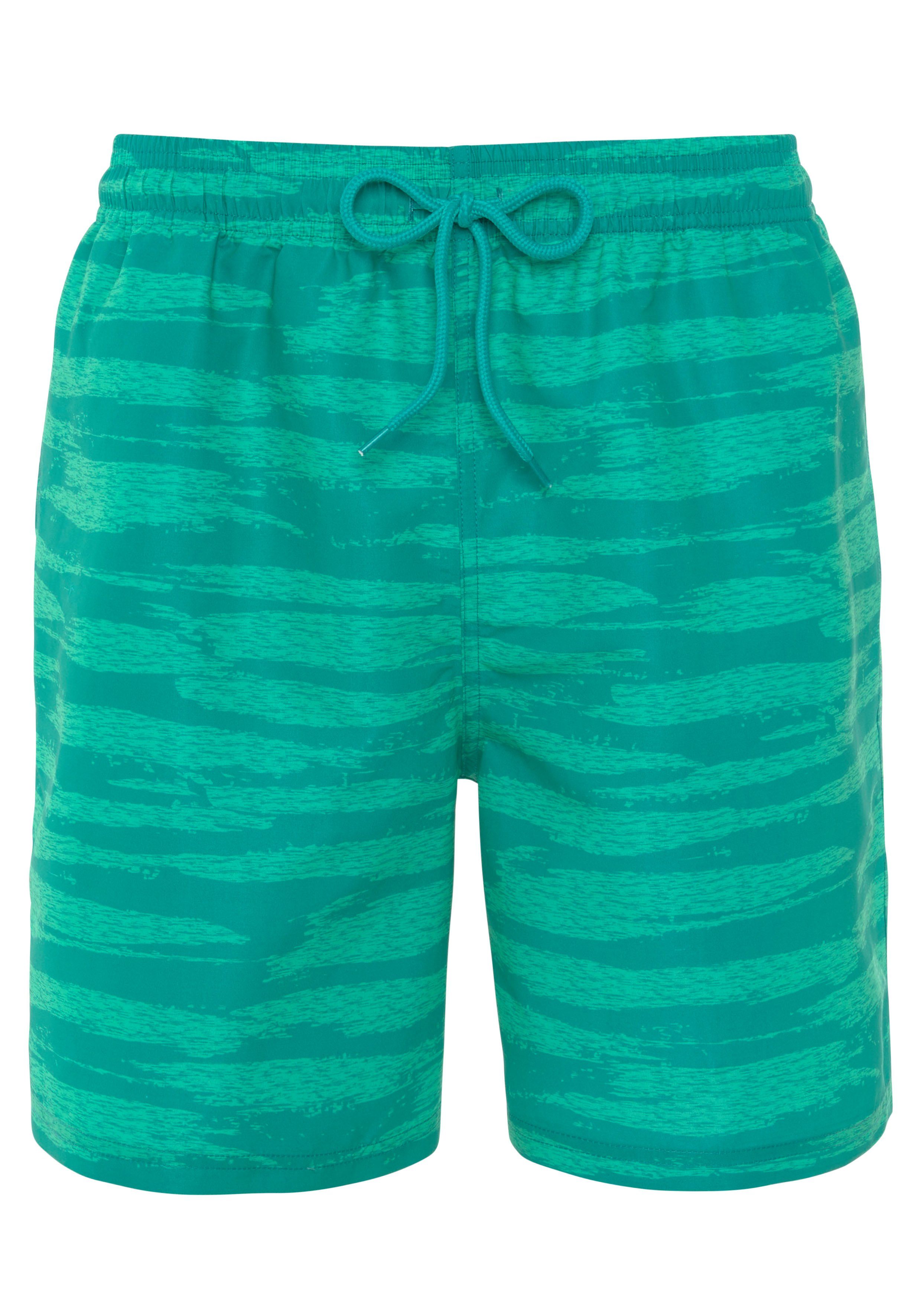 KangaROOS Zwemshort met een gemêleerd effect
