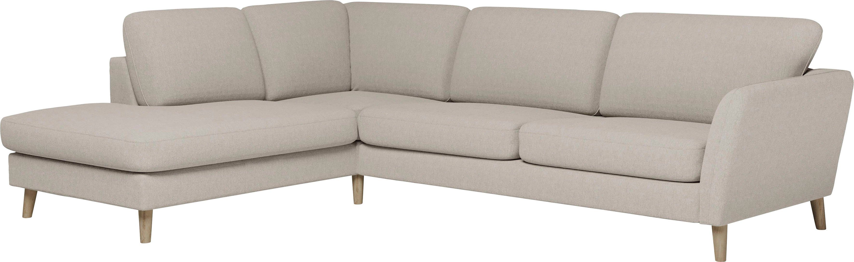 Home affaire Hoekbank MARSEILLE 278/202 cm, L-vorm, ottoman rechts/links, verschillende bekledingen