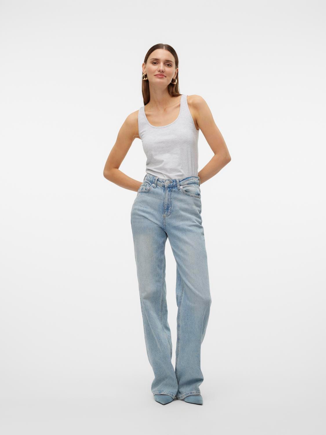 Vero Moda Shirttop VMLULU LONG TANK TOP JRS GA NOOS