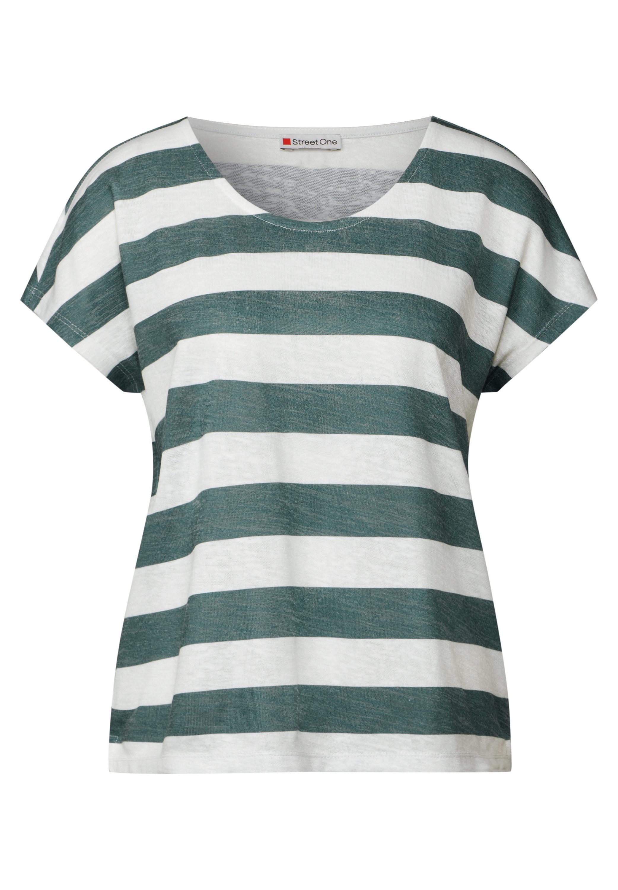 STREET ONE Shirttop met gestreept patroon