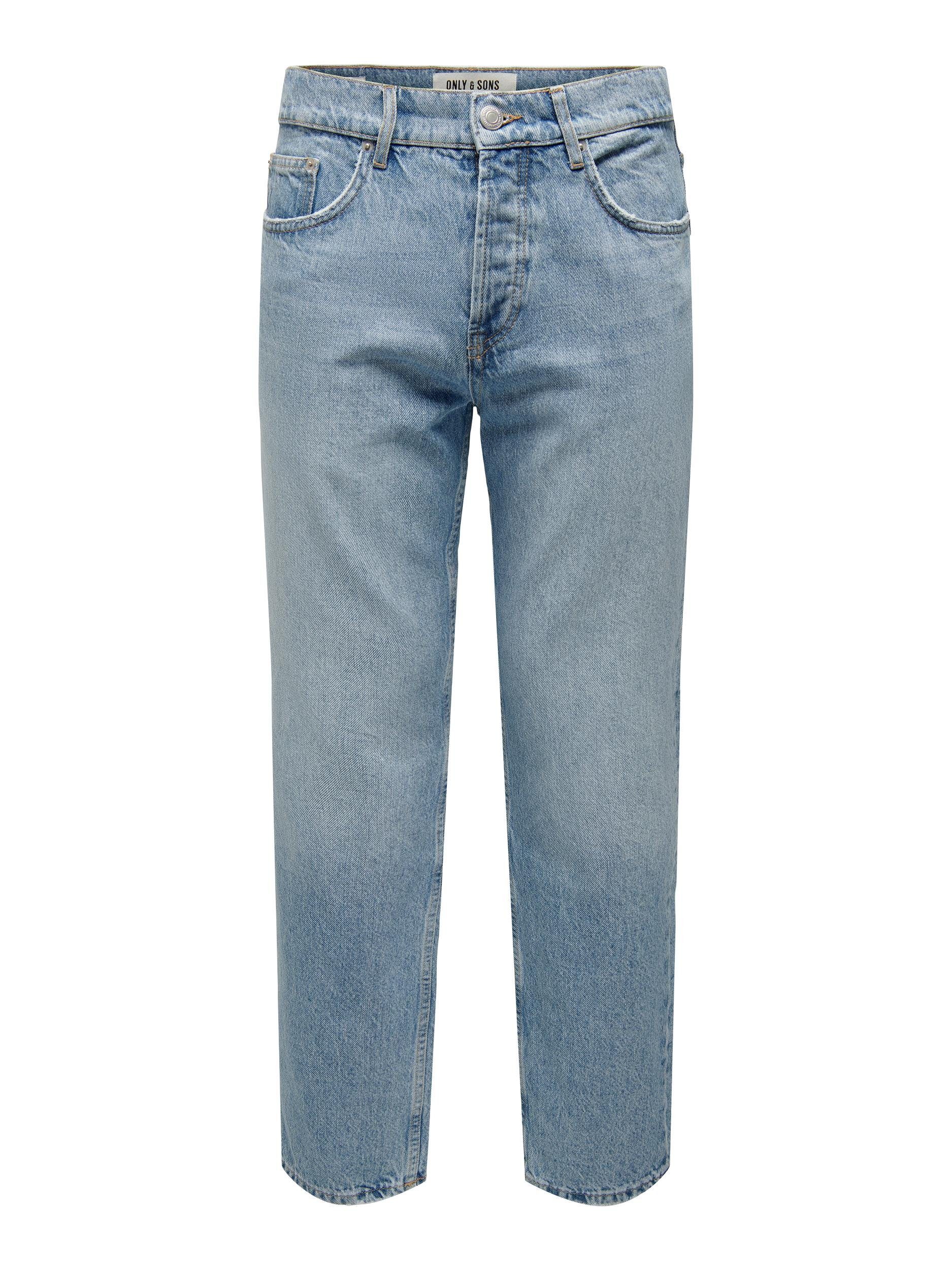 ONLY & SONS Regular fit jeans ONSEDGE STRAIGHT BROMO 0017 DOT DNM NOOS