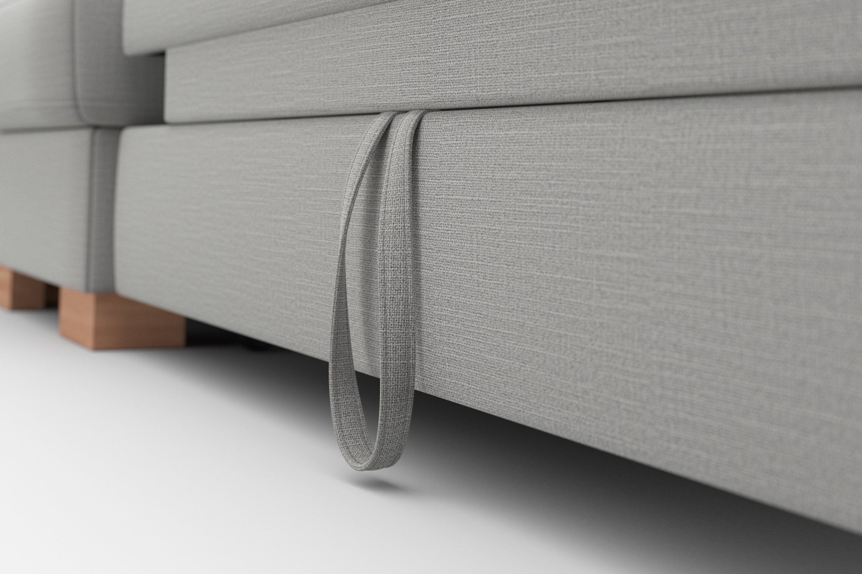 sit&more Hoekbank Quincy L-vorm naar keuze met slaapfunctie en bedkist