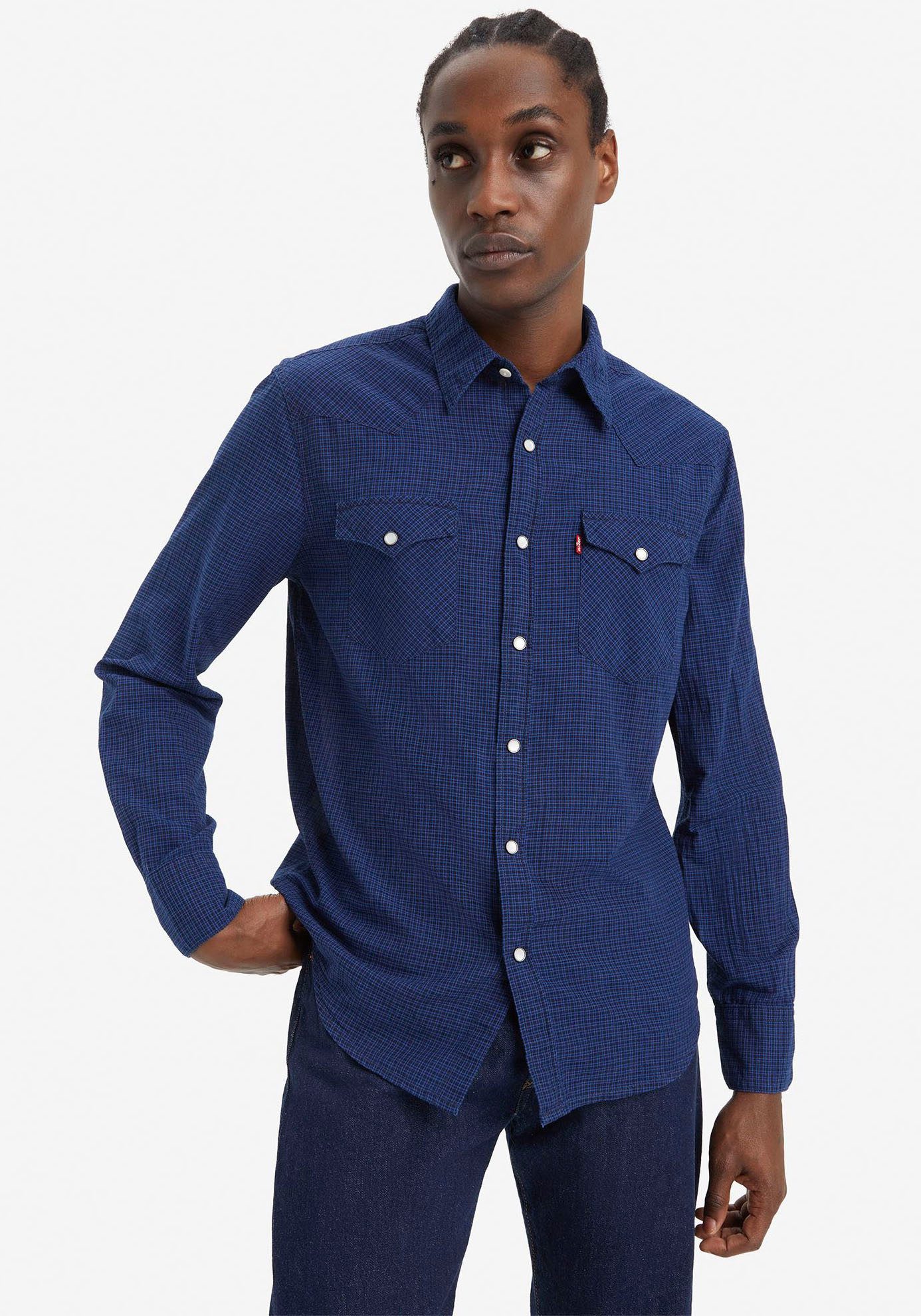 Levi's Flanellen overhemd BARSTOW WESTERN STANDARD in verschillende ruitdessins