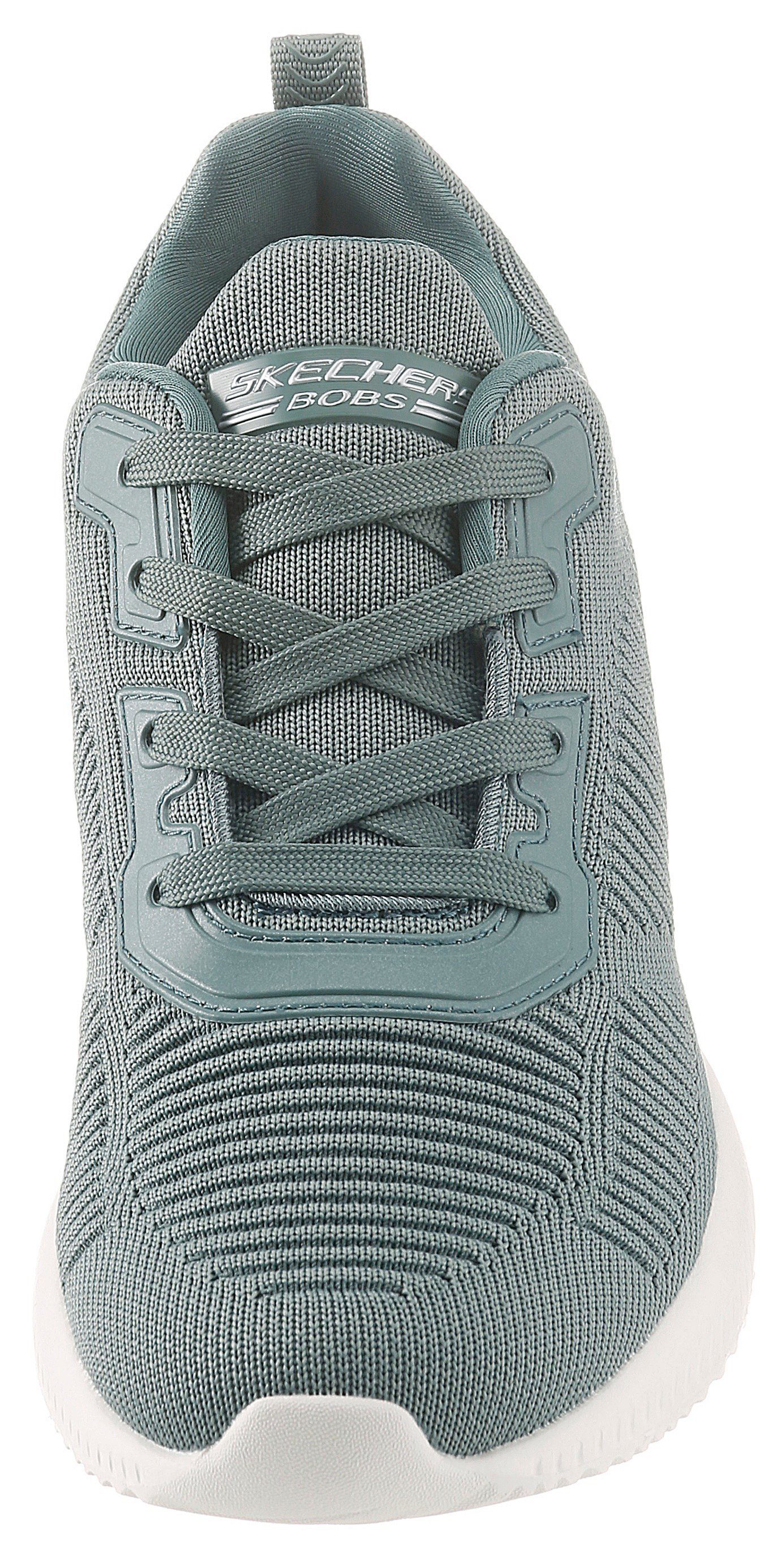 Skechers Sneakers BOBS SQUAD - TOUGH TALK Vrijetijdsschoen, lage schoen, veterschoen met skech-knit