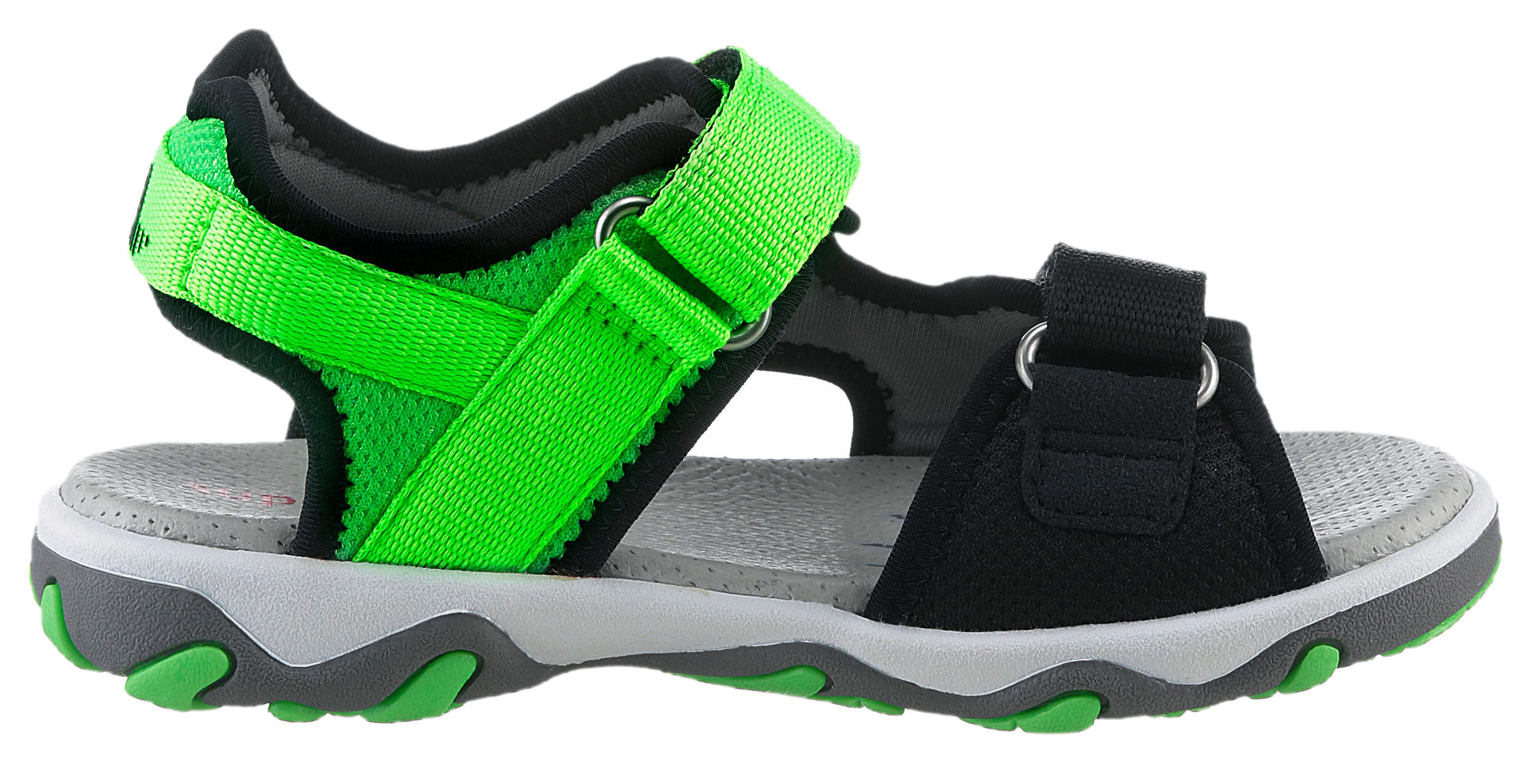 Superfit Sandalen MIKE 3.0 WMS: middel Buitensandaal met klittenband, voetbal logo, maat sjabloon om te downloaden