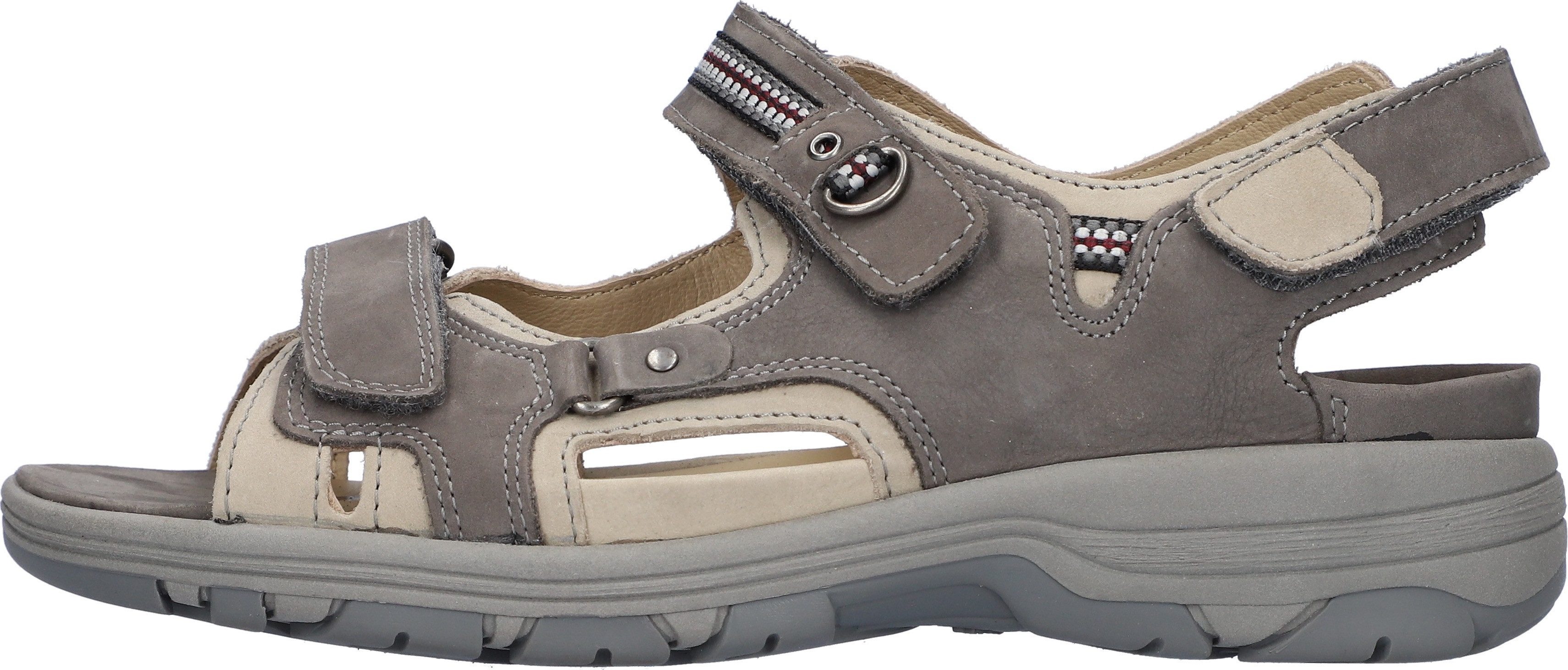Waldläufer Trekkingsandalen HERKI outdoorschoen, zomerschoen, sleehak, met leren binnenzool, h-breedte