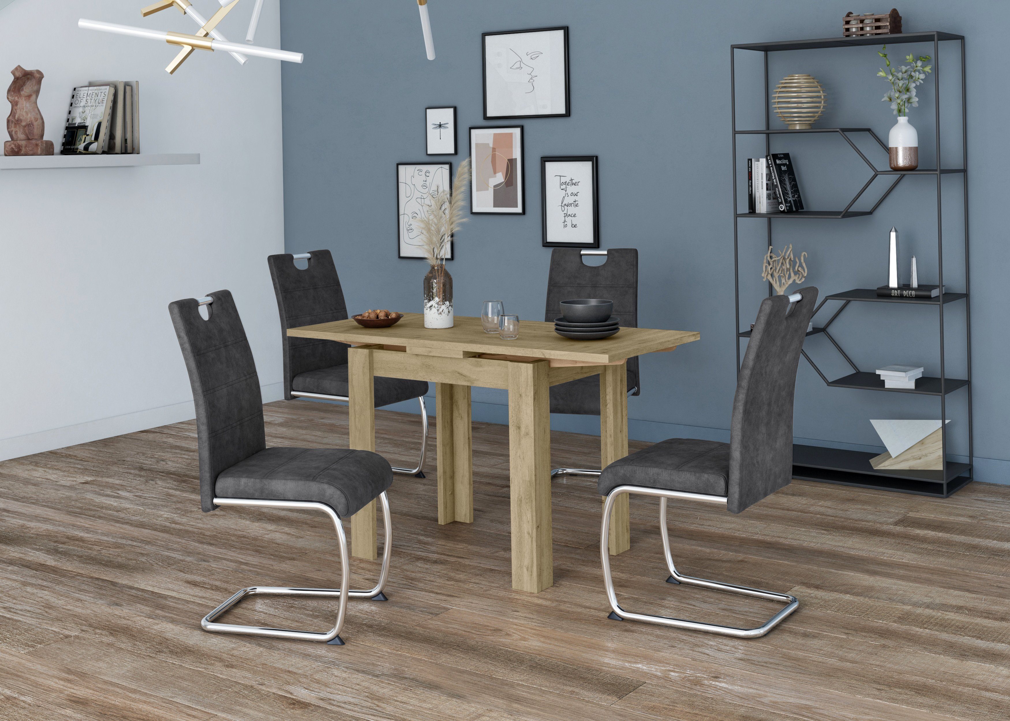 HELA Vrijdragende stoel Flora, eetkamerstoelen