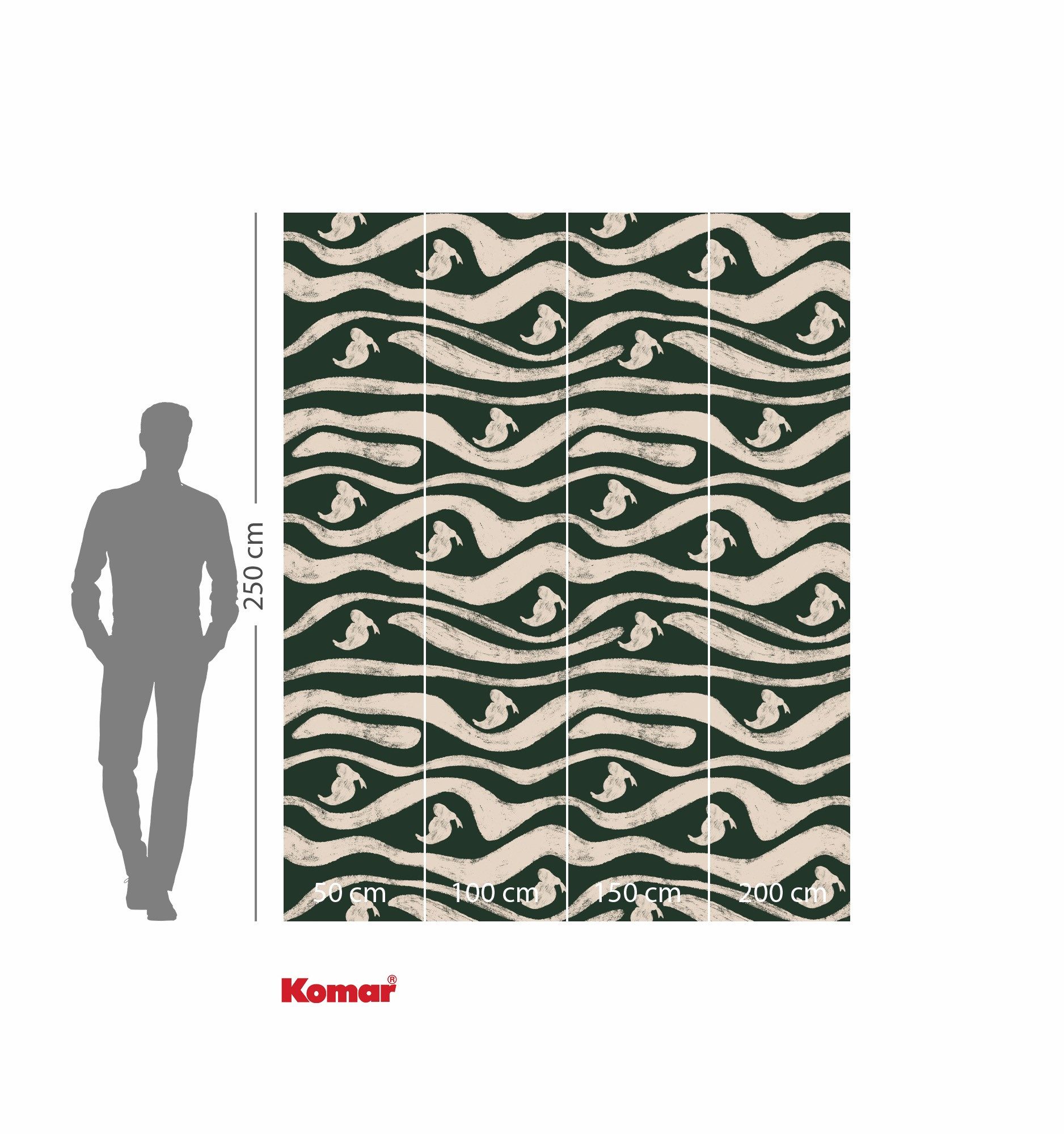 Komar Kinderbehang Disney Donald Duck Green Waves (1 stuk)