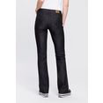 arizona bootcut jeans shaping mid waist zwart