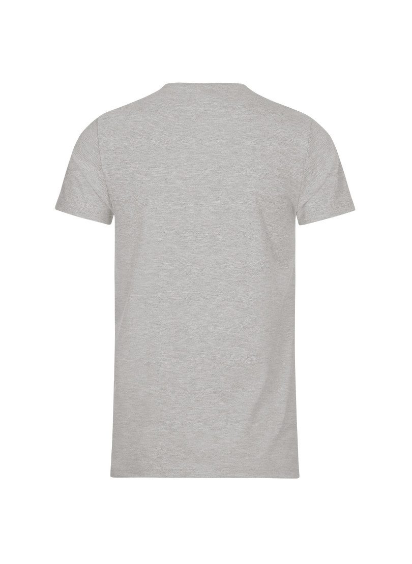 Trigema T-shirt TRIGEMA Slim-fit T-shirt van DELUXE-katoen (1-delig)