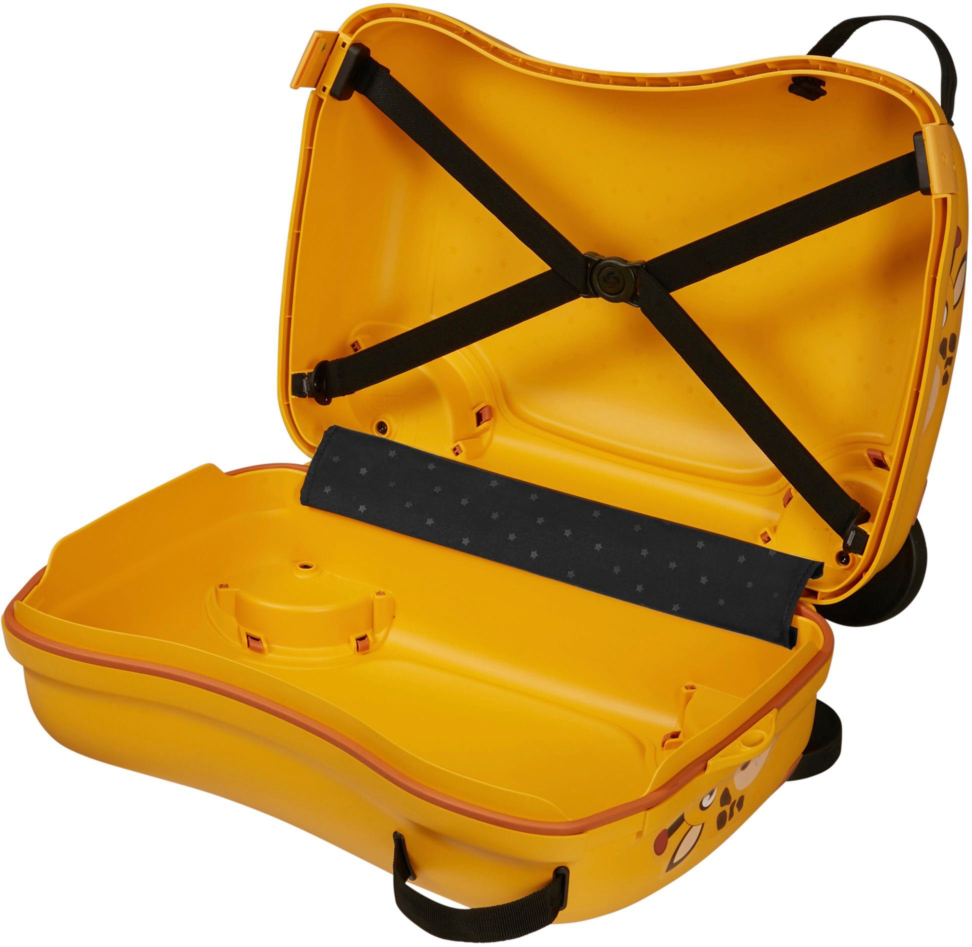 Samsonite Kinderkoffer Dream2Go Ride-on Trolley Giraffe Kinder reis koffer handbagage om op te zitten en te trekken