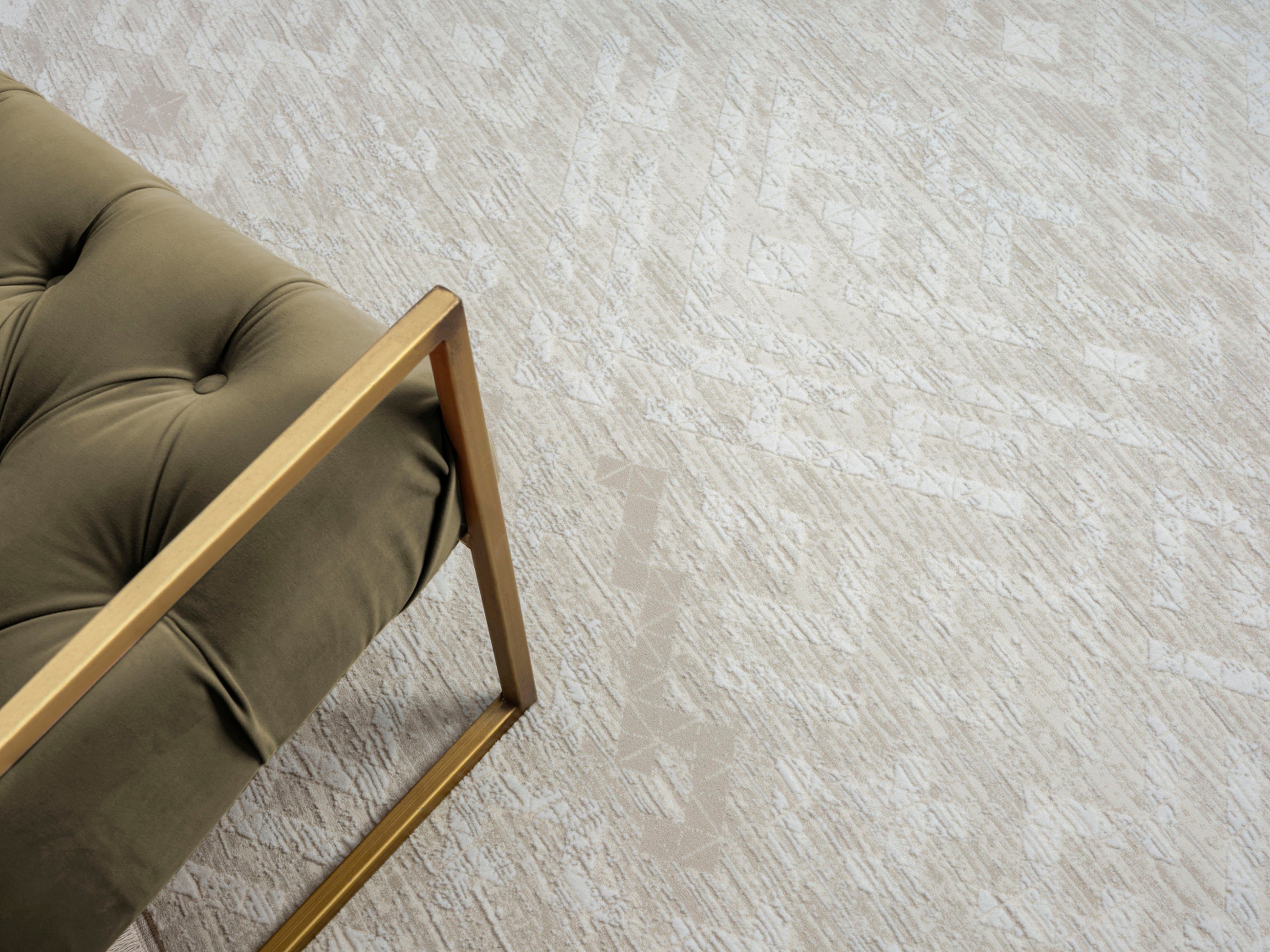 Myflair Möbel & Accessoires Vloerkleed Mijn Type 2, MAGAZIJNOPRUIMING! Kortpolig, etno-stijl, bijzonder zacht door microvezel, met franjes