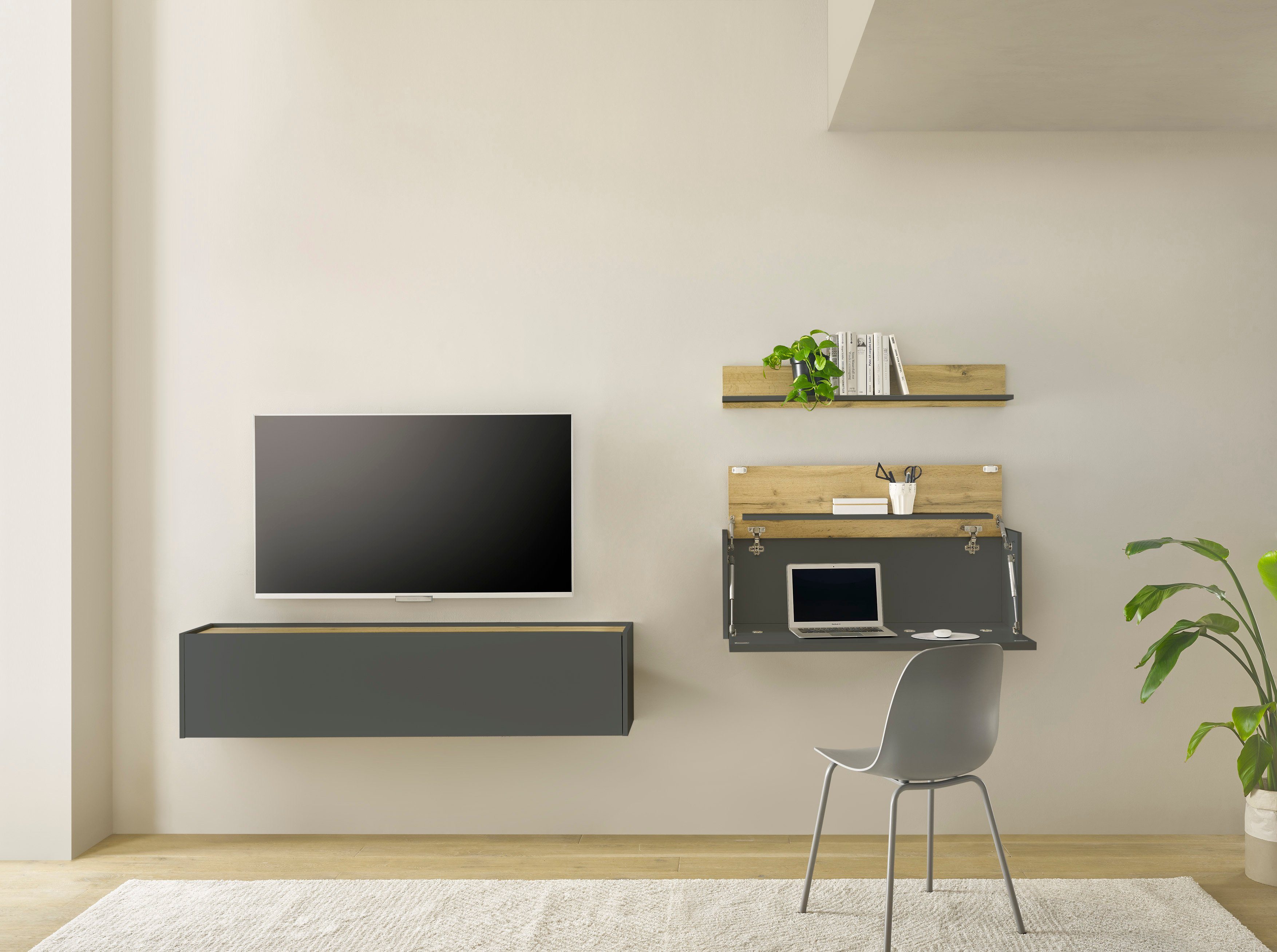 INOSIGN Set kantoormeubelen City/Giron Thuiskantoor (set, 3-delig)
