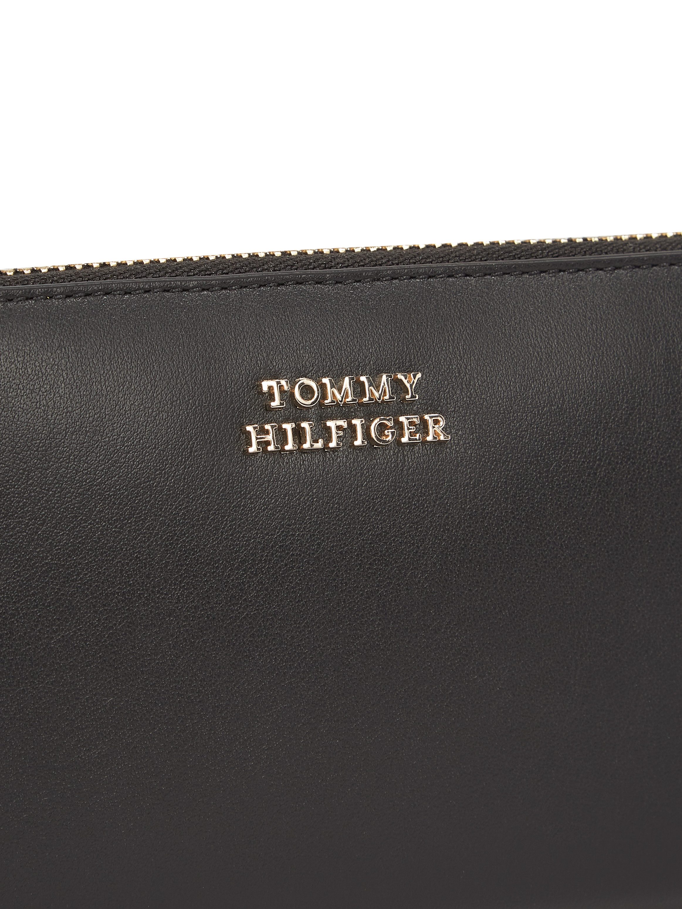 Tommy Hilfiger Portemonnee LEATHER LRG ZA , dames portemonnee met veel kaartsleuven