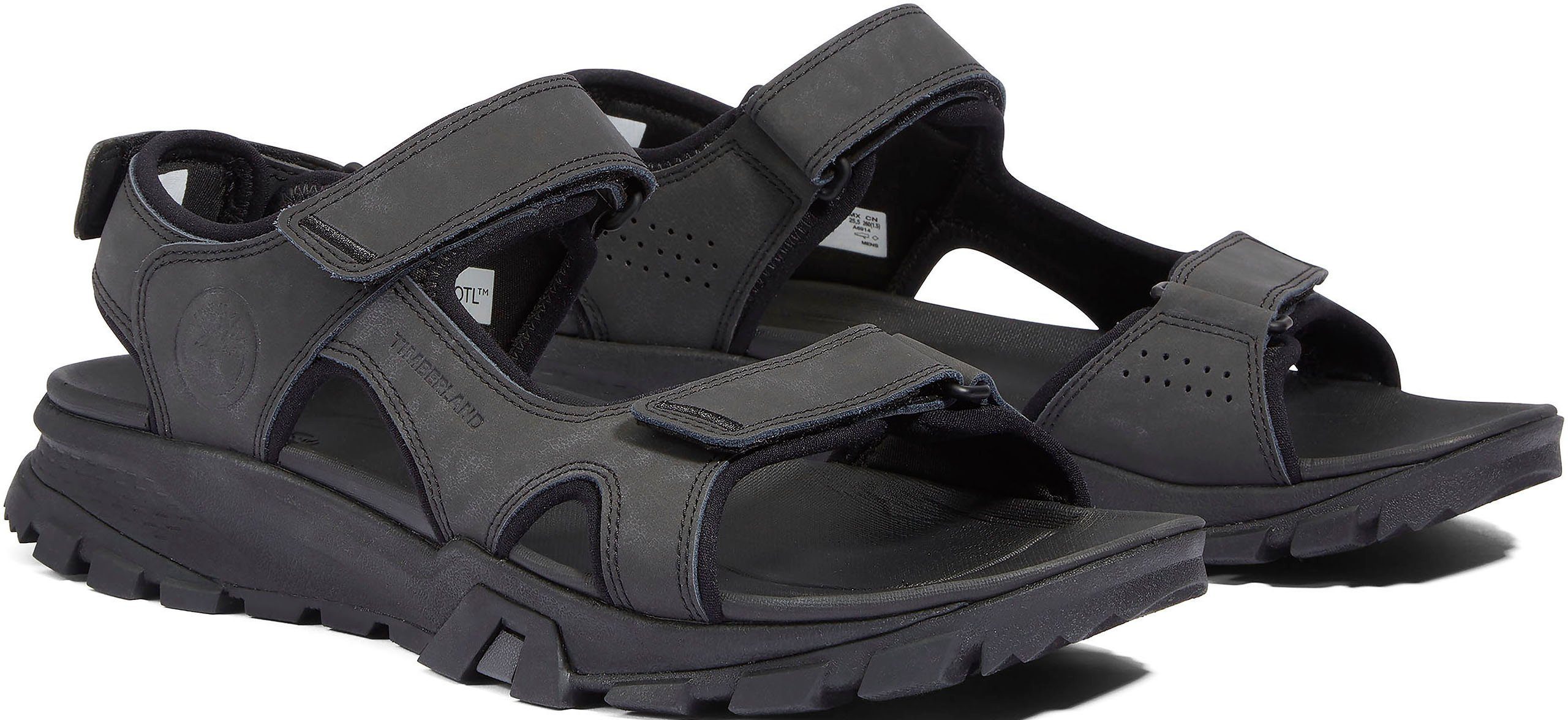 Timberland Sandalen Lincoln Peak 2 STRAP SANDAL heren sandalen & slippers maat 44 EU zwart
