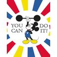 komar poster mickey mouse do it hoogte: 40 cm multicolor