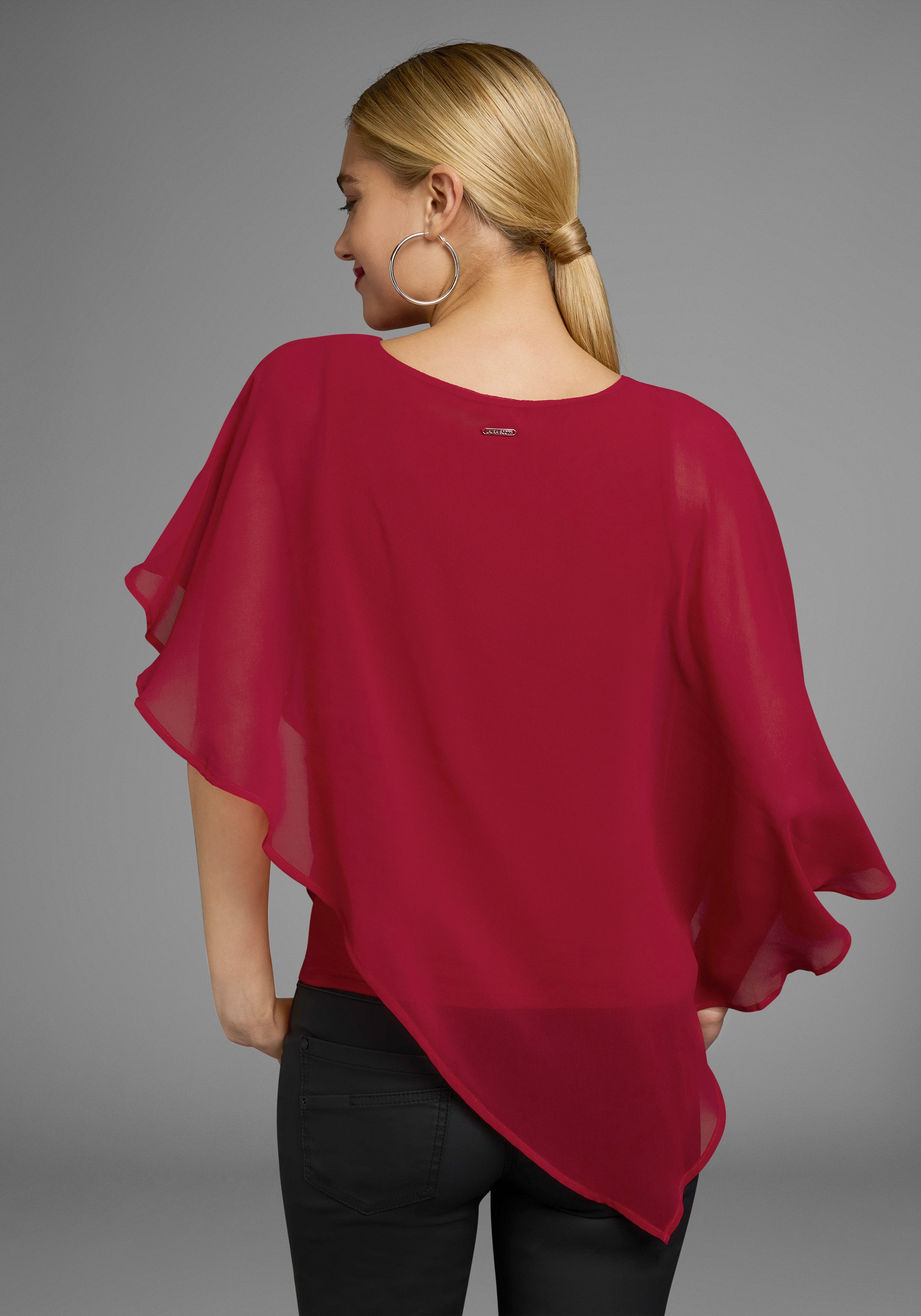Laura Scott Chiffon blouse
