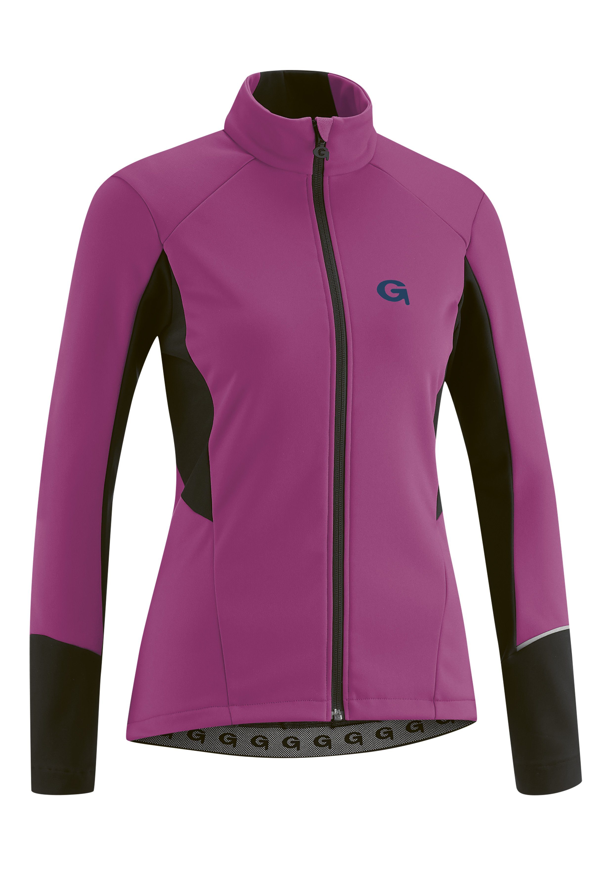 Gonso Fietsjack FURIANI Dames softshell-jack, windjack ademend en waterafstotend dames jassen maat 40 paars