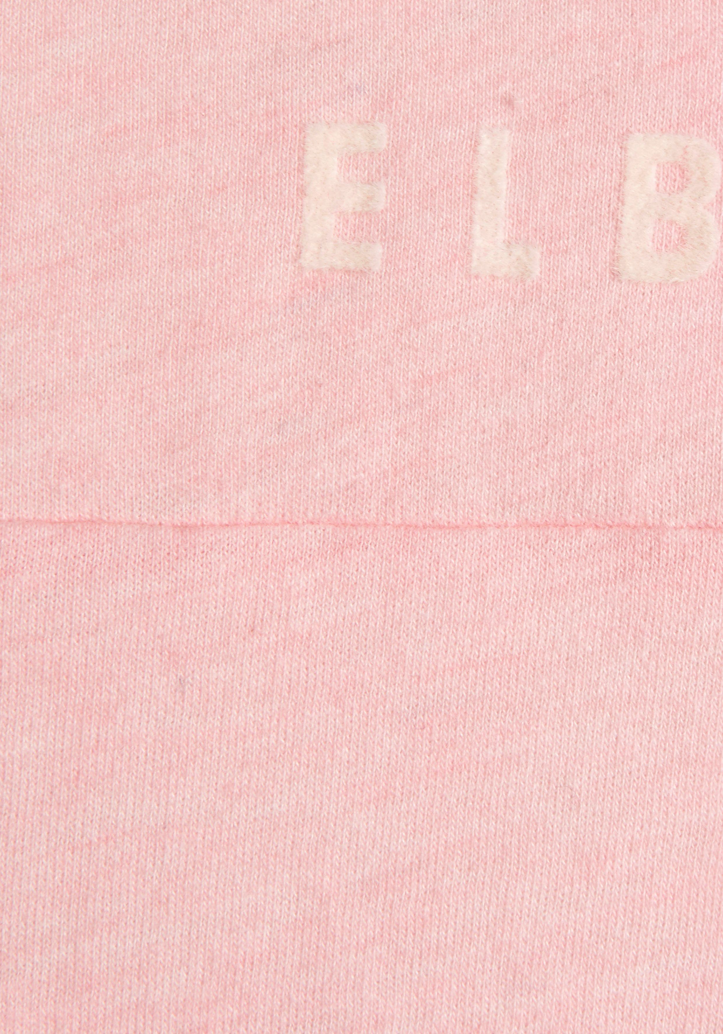 Elbsand T-shirt Ranva met logoprint shirt met korte mouwen van katoenmix sportief