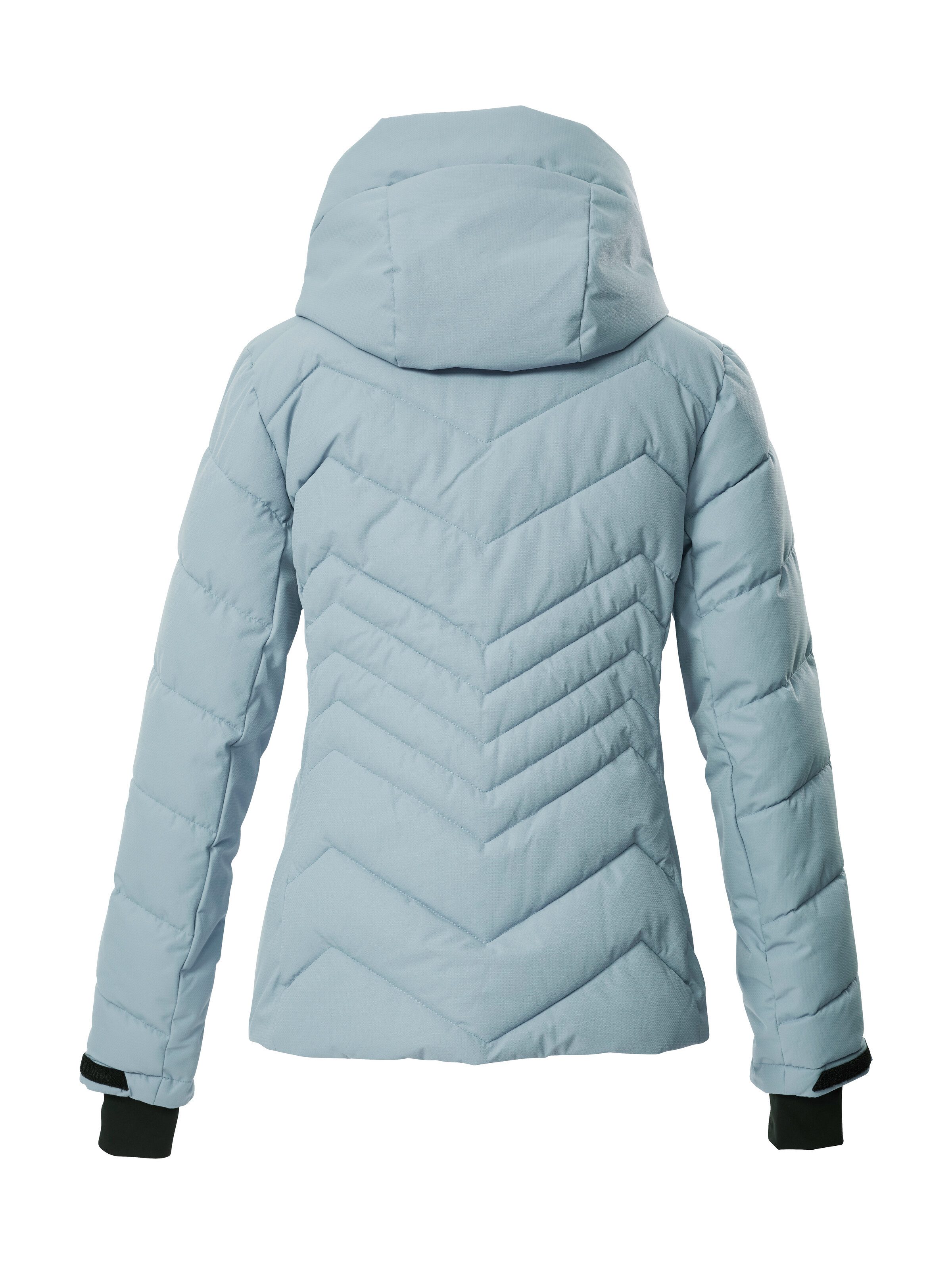 Killtec Ski-jack KSW 31 WMN SKI QLTD JCKT Winddichte, waterafstotende ski jas met donslook en sneeuwvanger