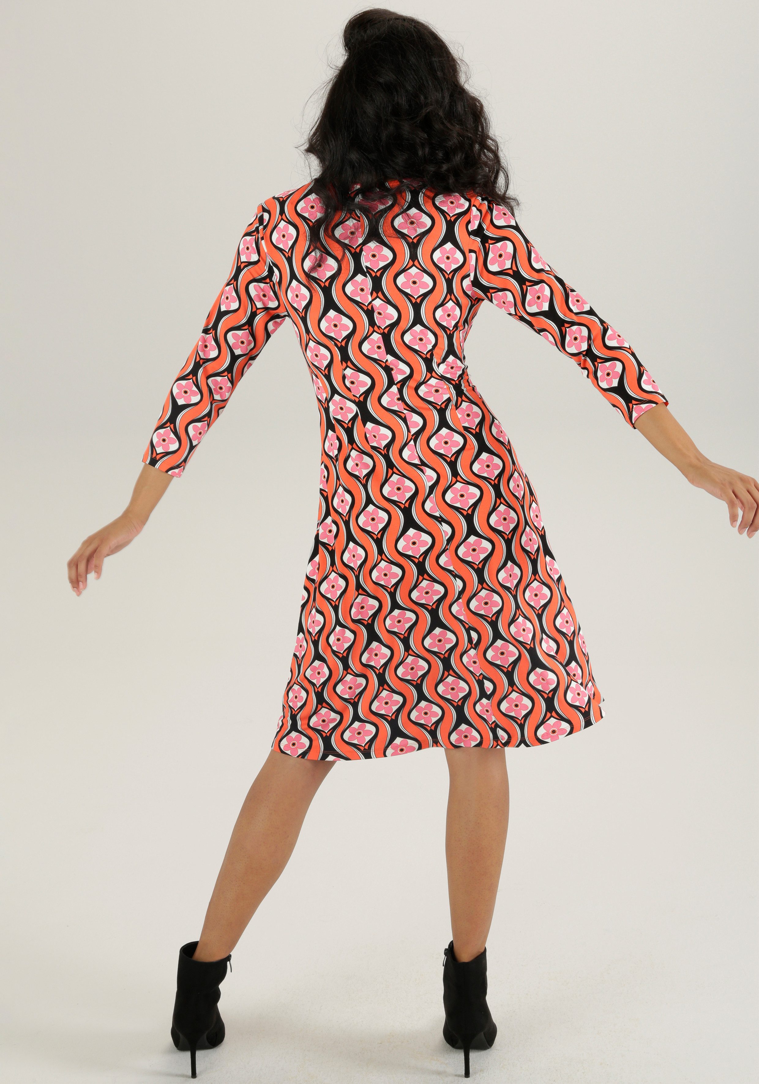 Aniston SELECTED Jerseyjurk met knoopsluiting