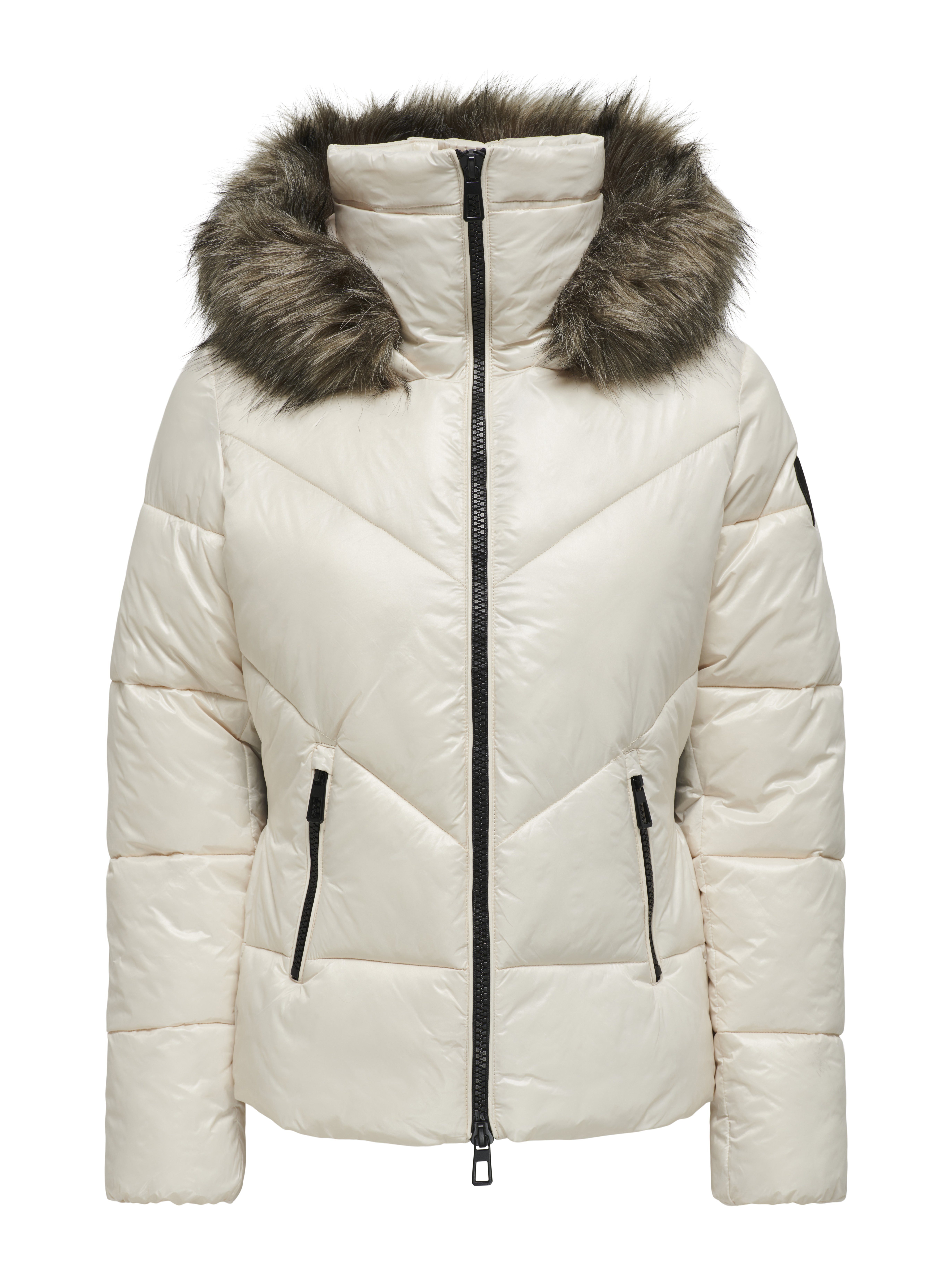 Only Gewatteerde jas ONLFEVER SHORT PUFFER LIFE CC OTW