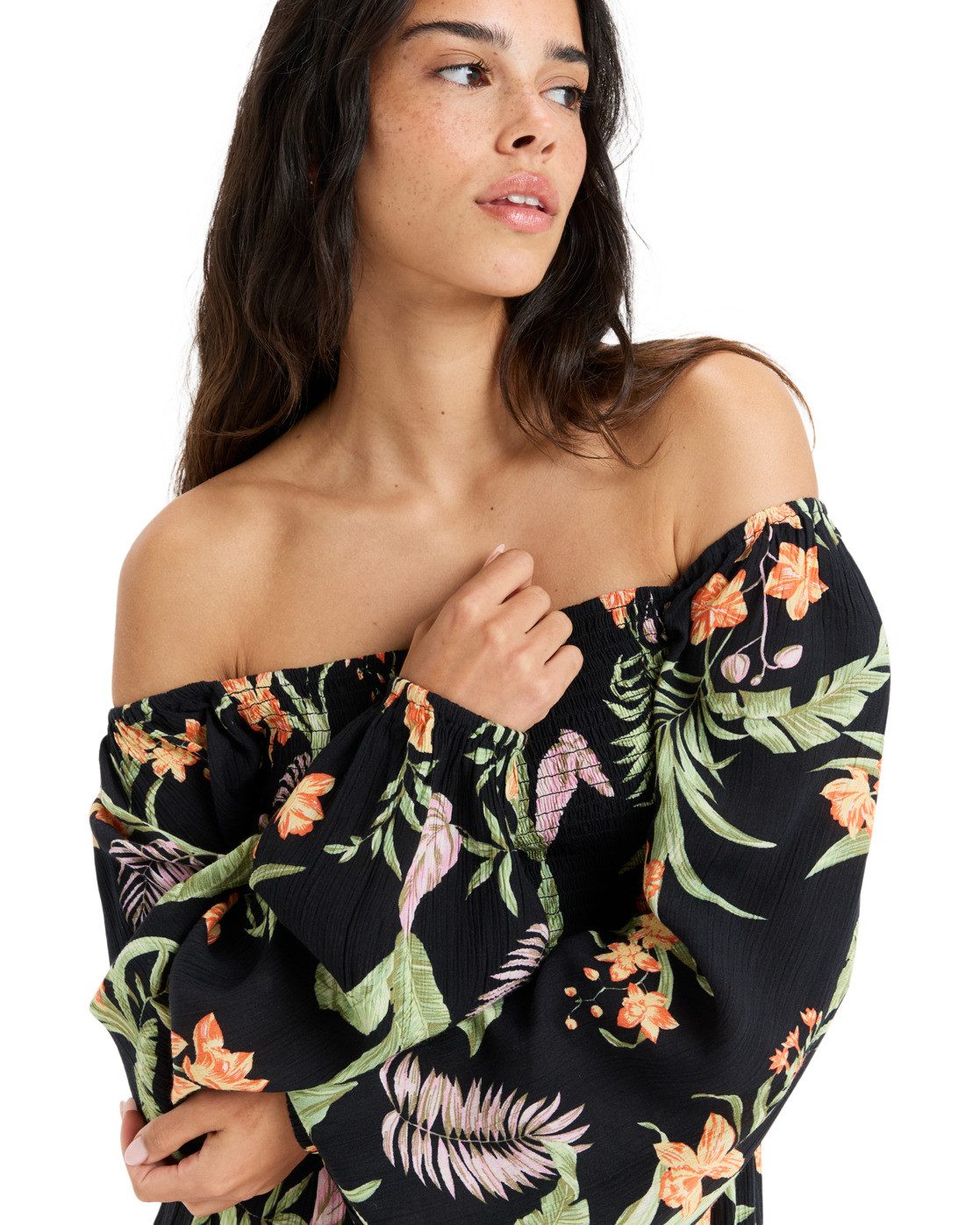 Roxy Maxi-jurk Black Sands