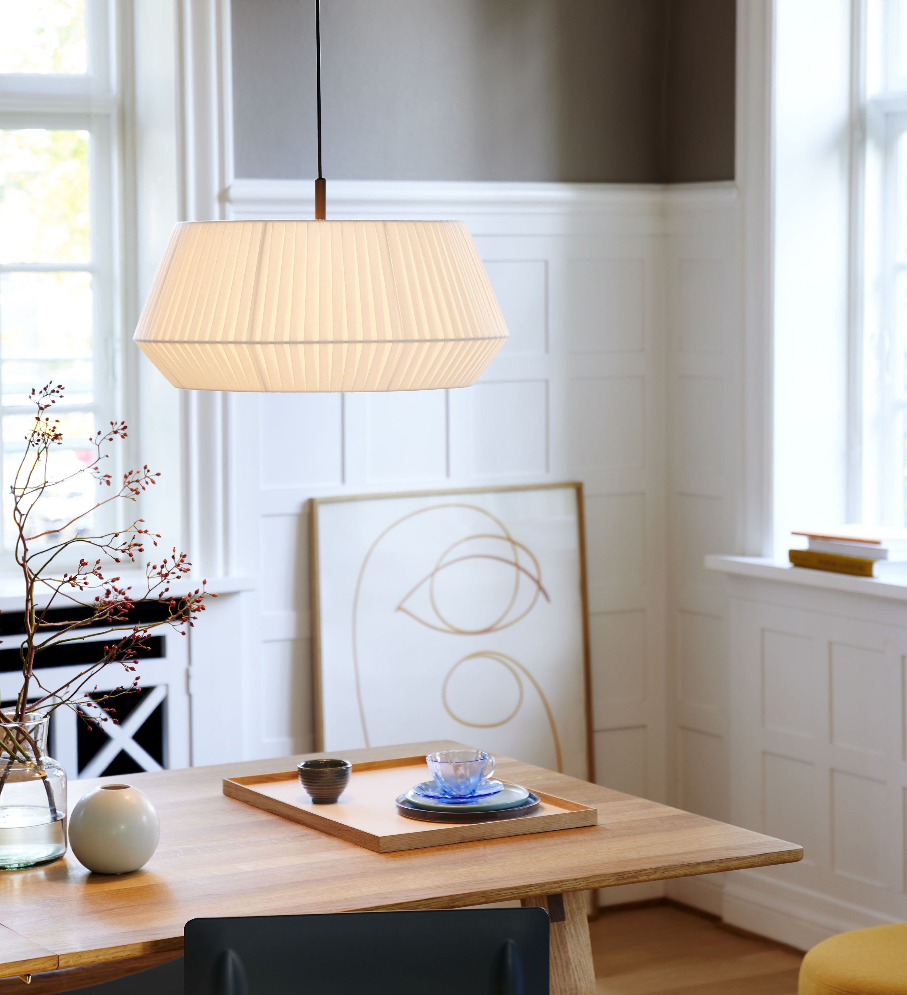 Nordlux Hanglamp DICTE Katoenen kap