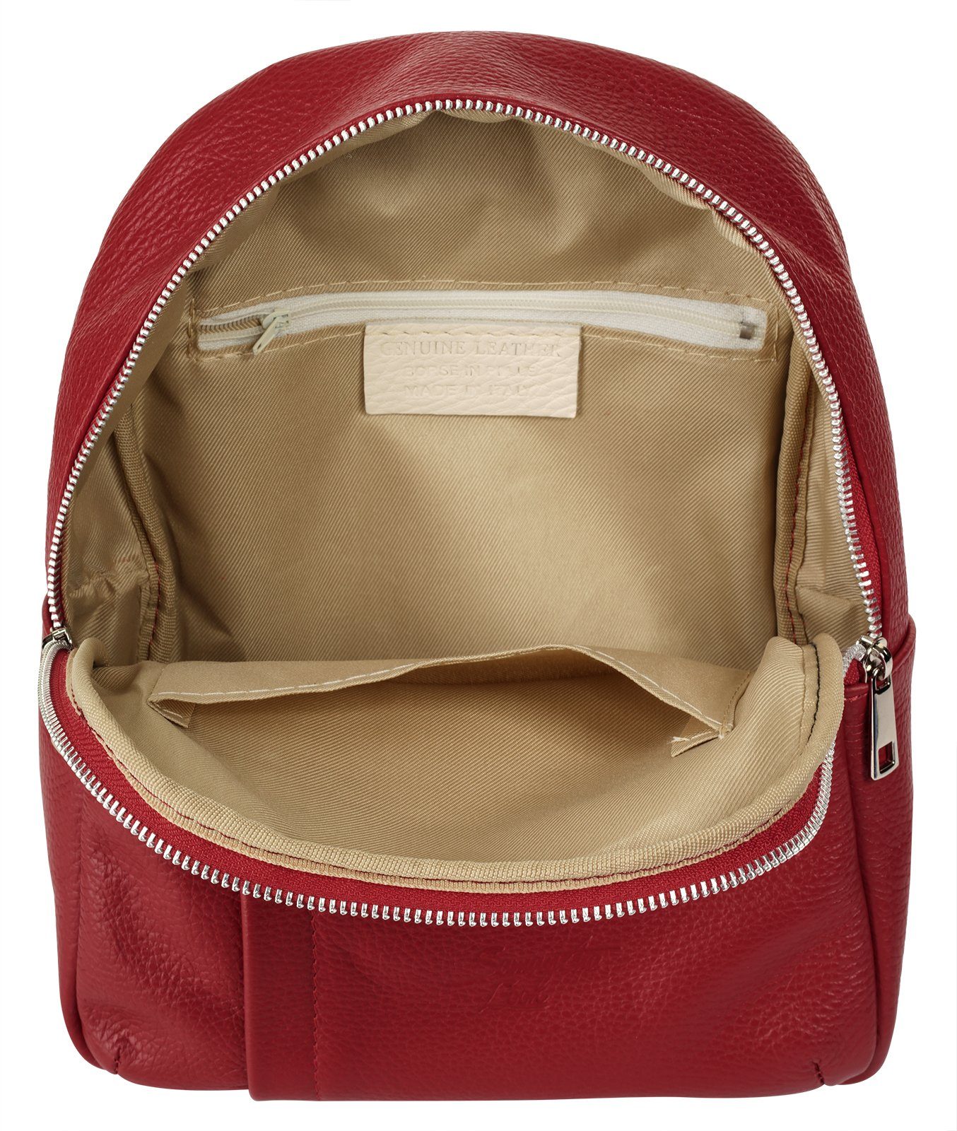 Samantha Look Rugzak echt leer, made in italy