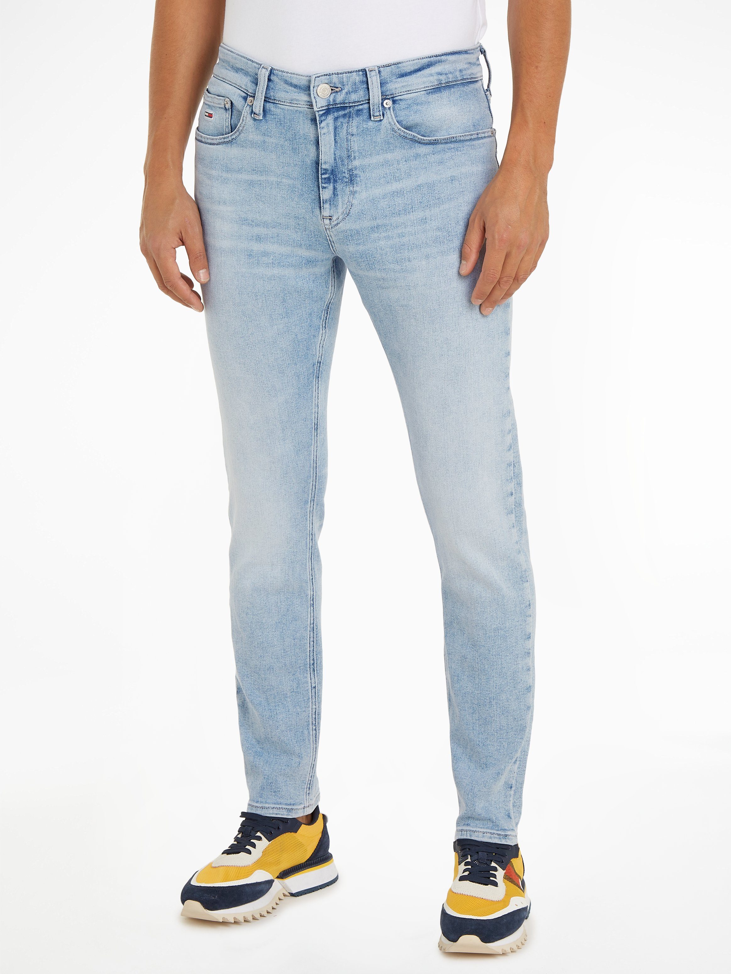 Tommy Jeans Slim tapered fit jeans in 5-pocketmodel model 'AUSTIN'